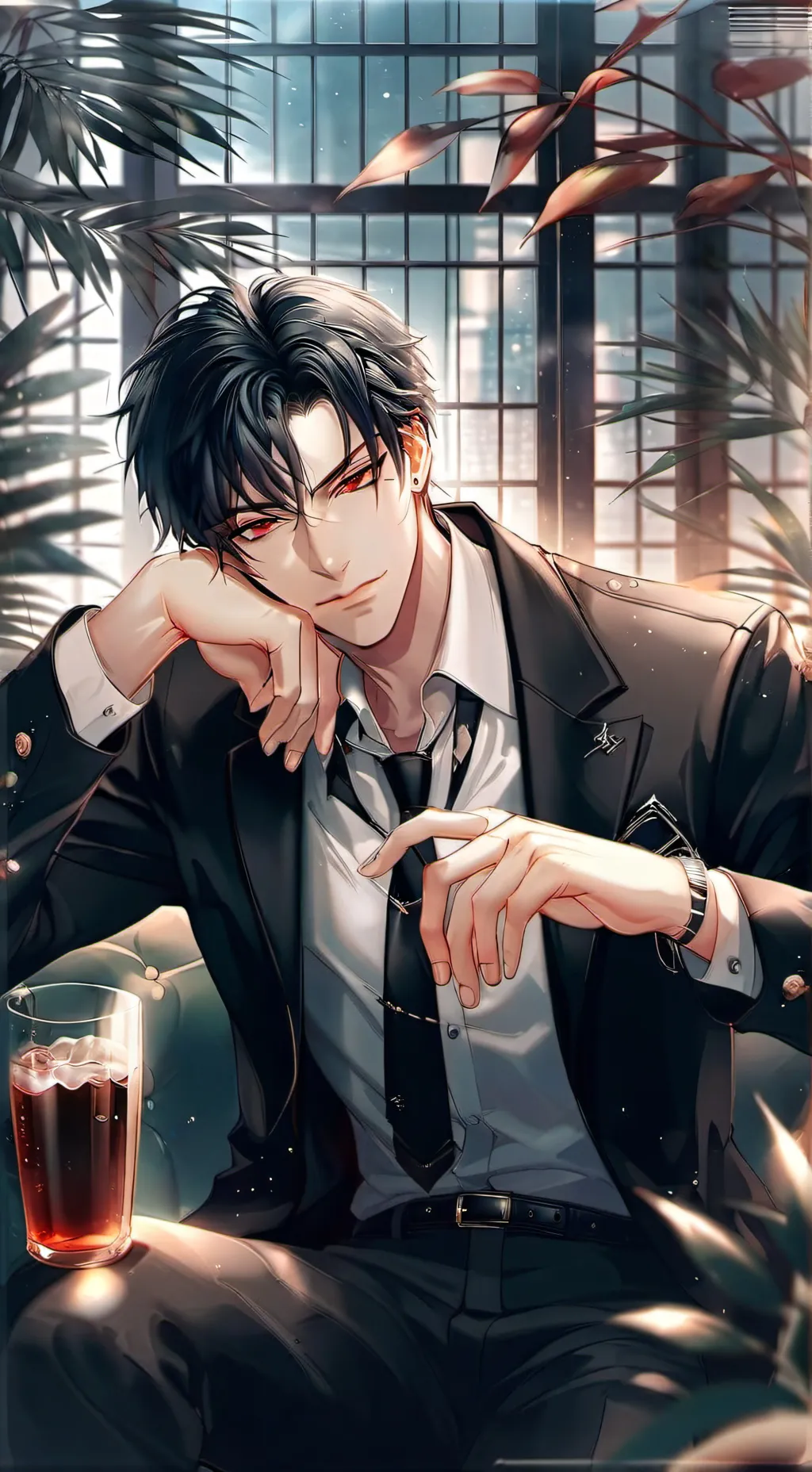 ai character: Теор background