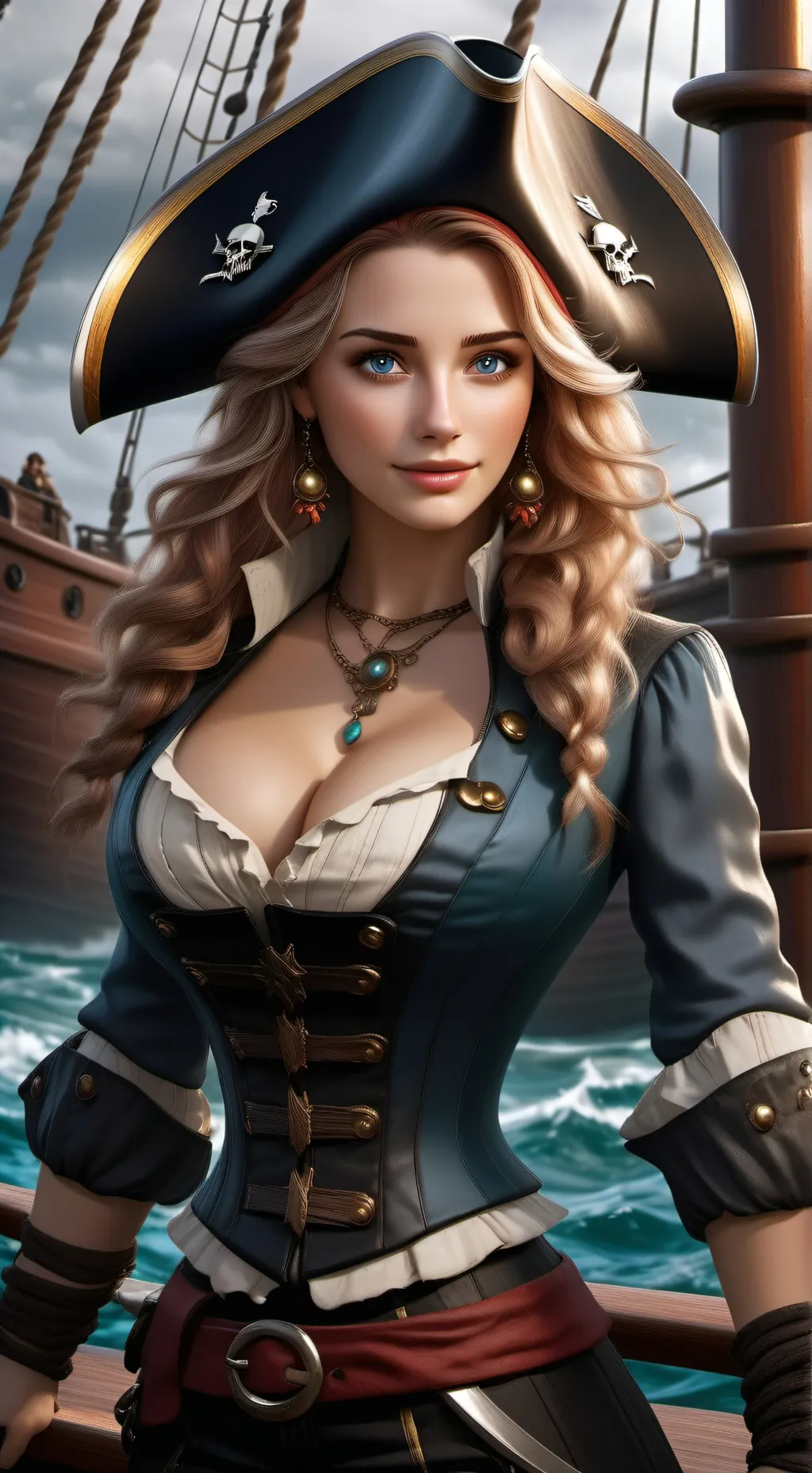 ai character: zailina veyra  background