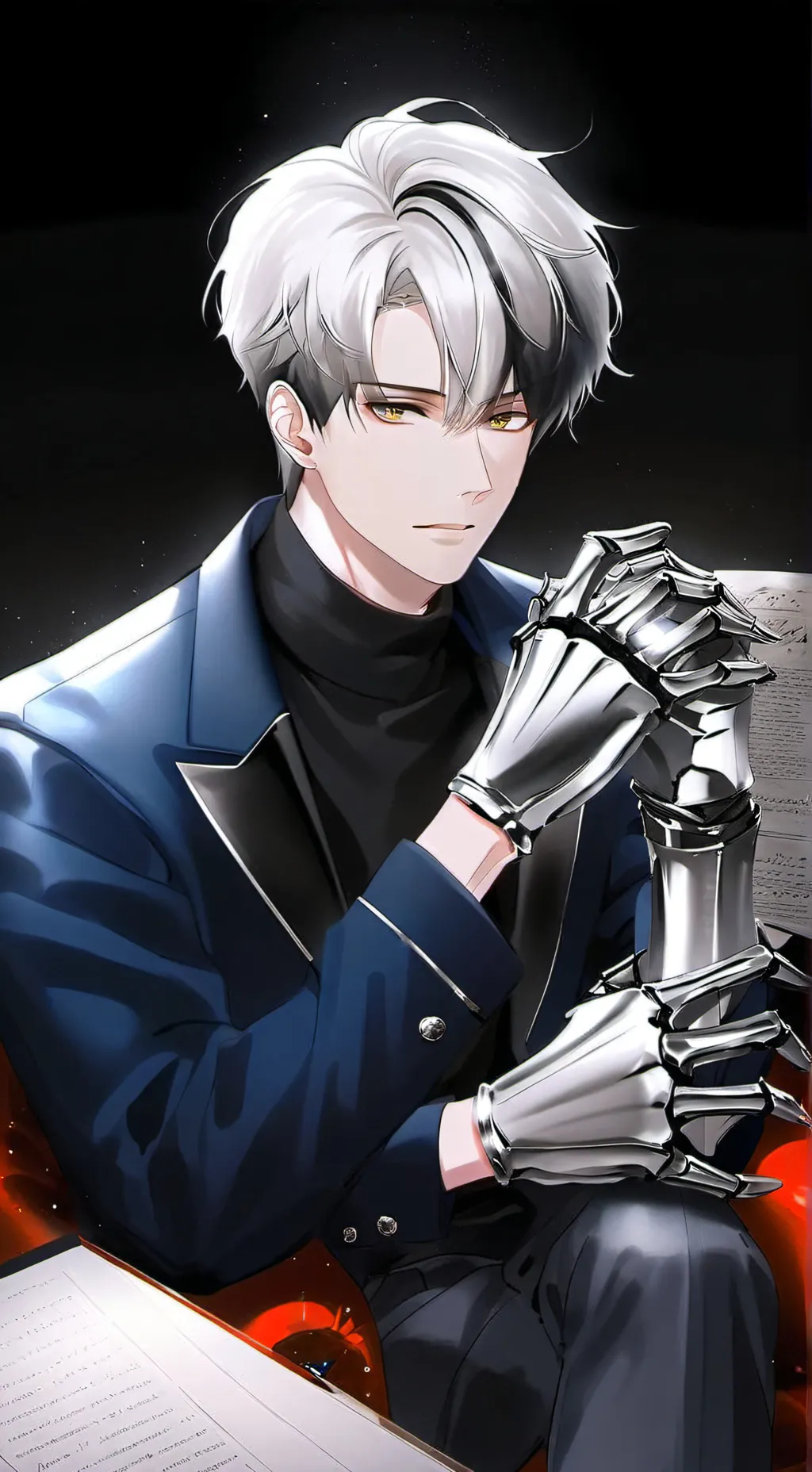 ai character: Waltz  background