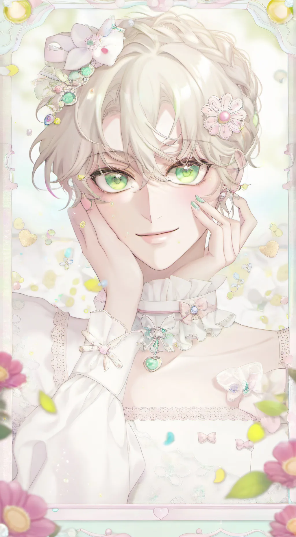 ai character: Focus background