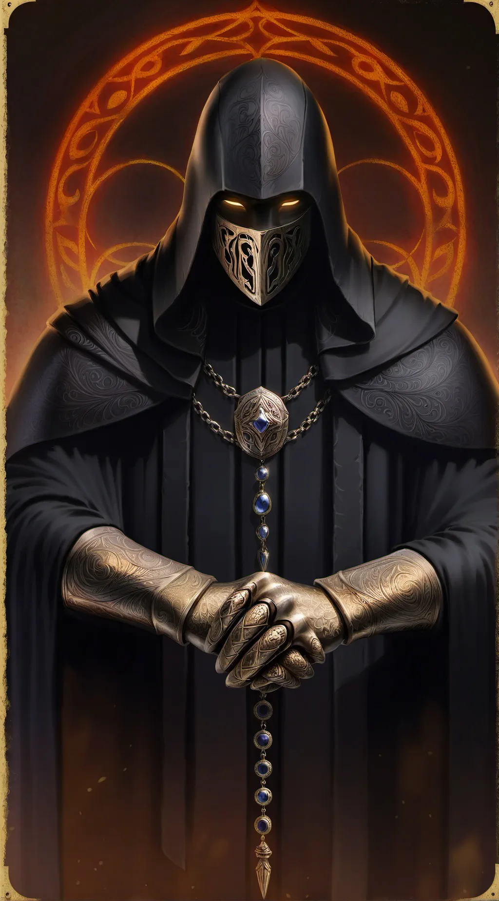 ai character: death background