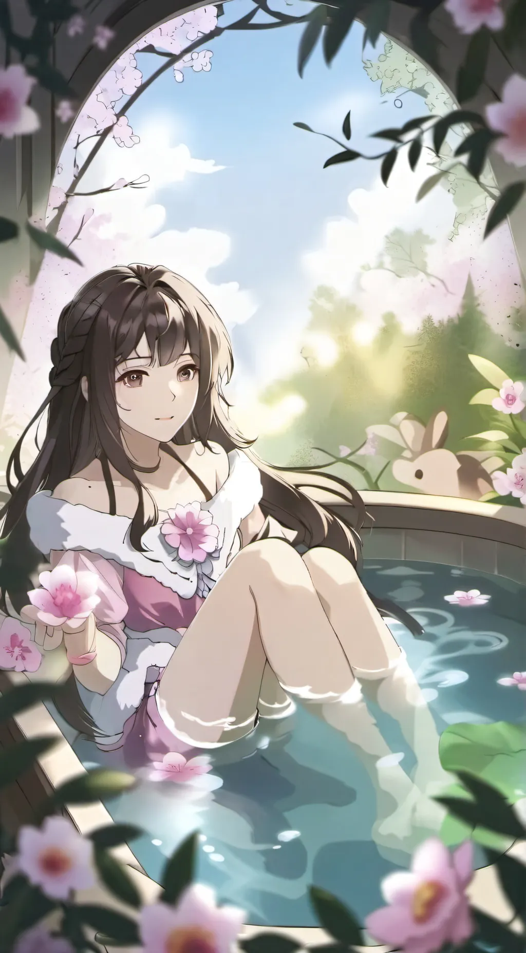 ai character: That time of month background