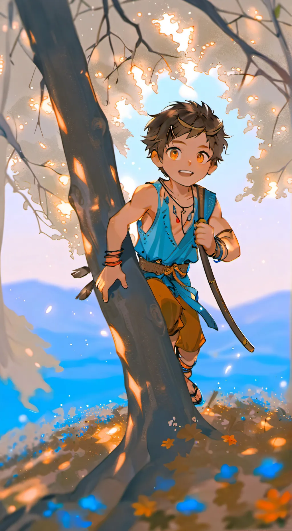 ai character: Manny background