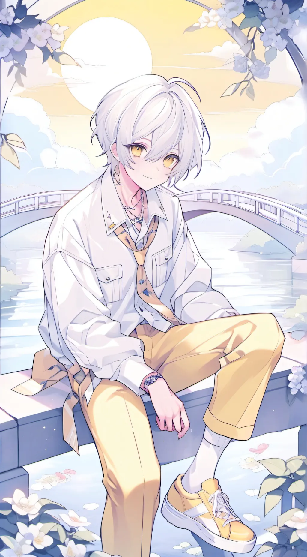 ai character: Charlie  background