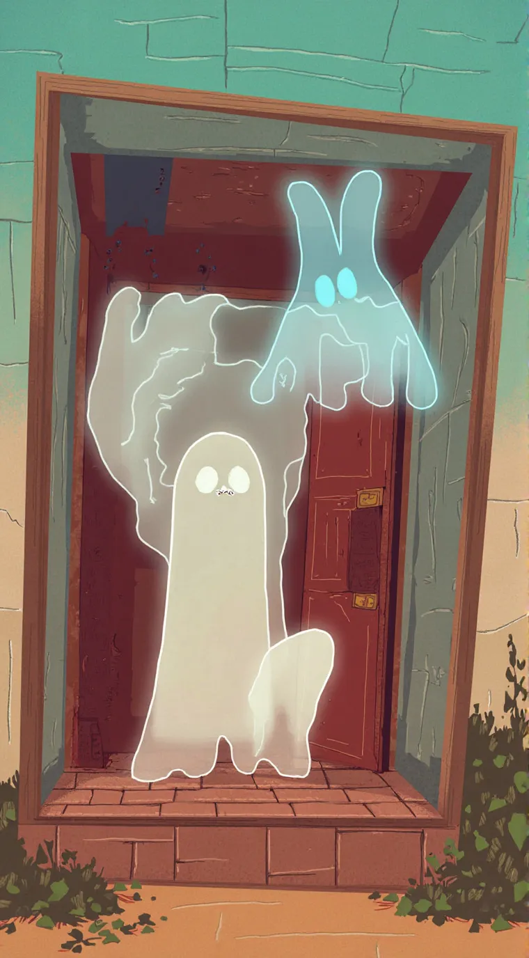 ai character: elementos background