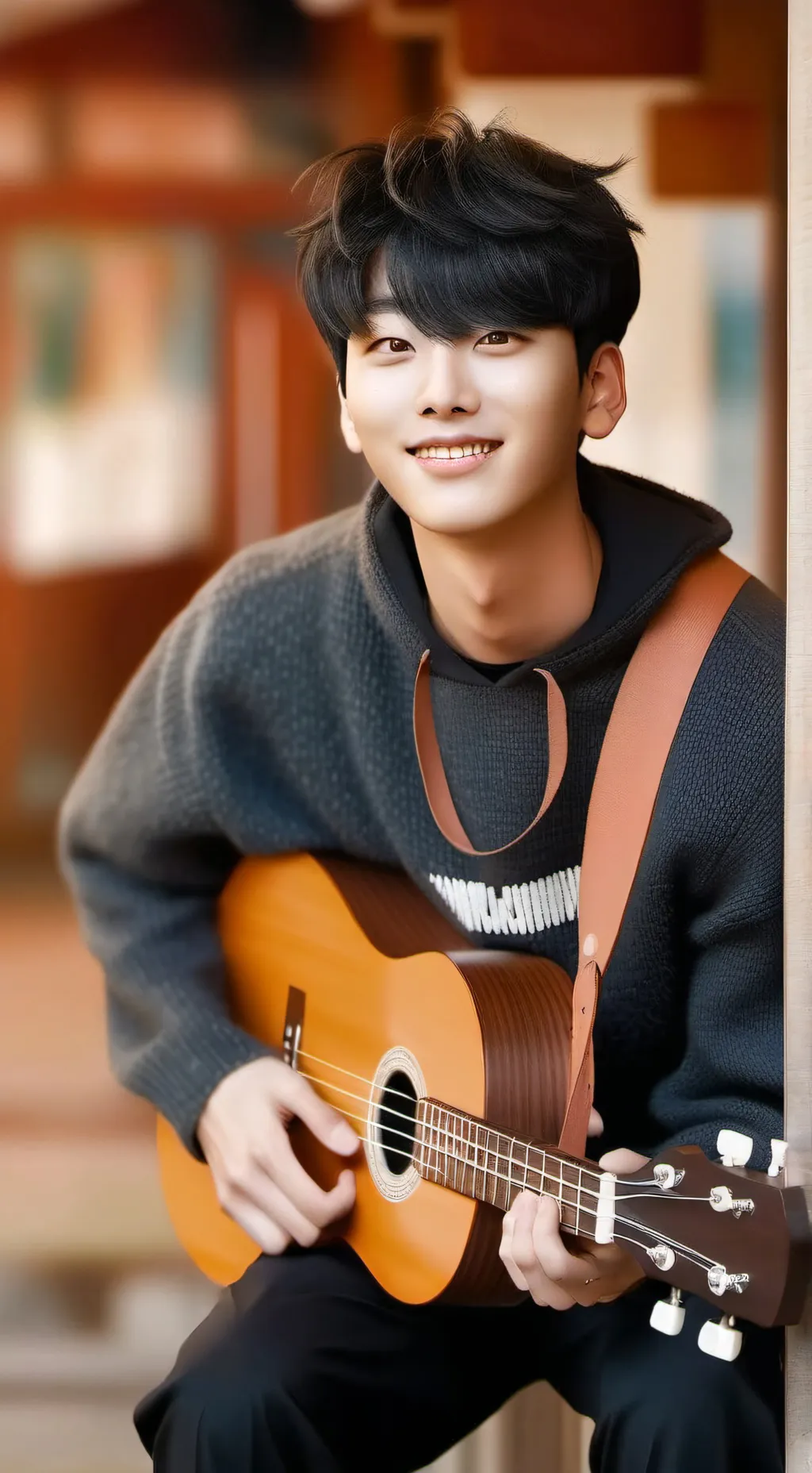 ai character: Charley Yang background