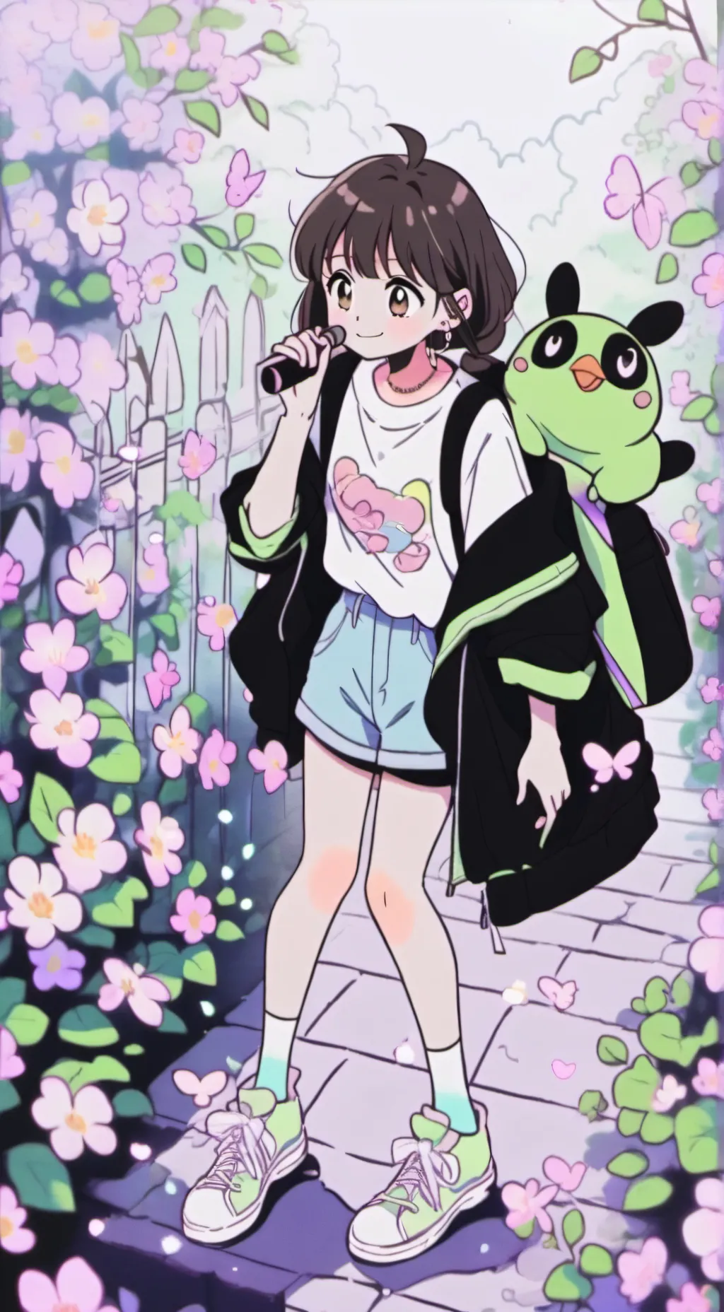 ai character: ollive background