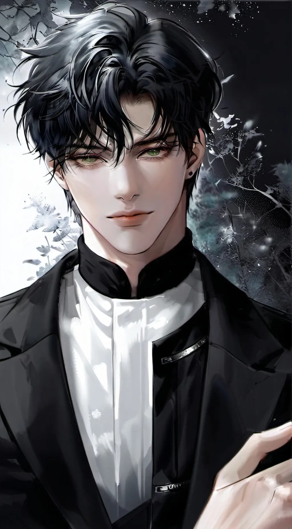 ai character: Axel '-' background