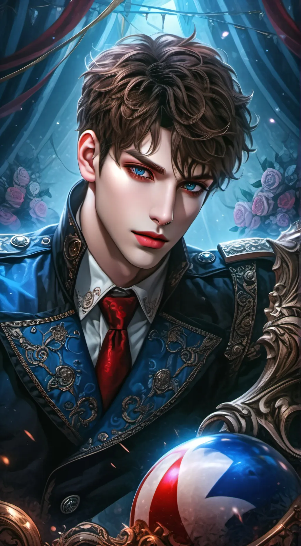 ai character: Liam Maynard  background