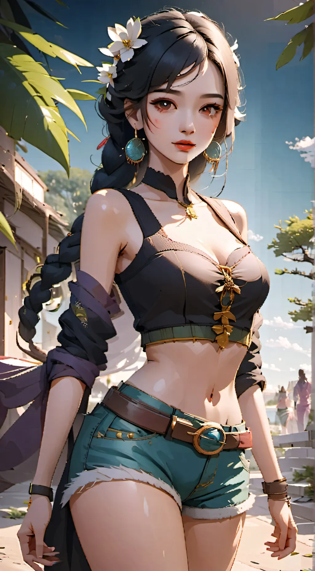 ai character: Savina background