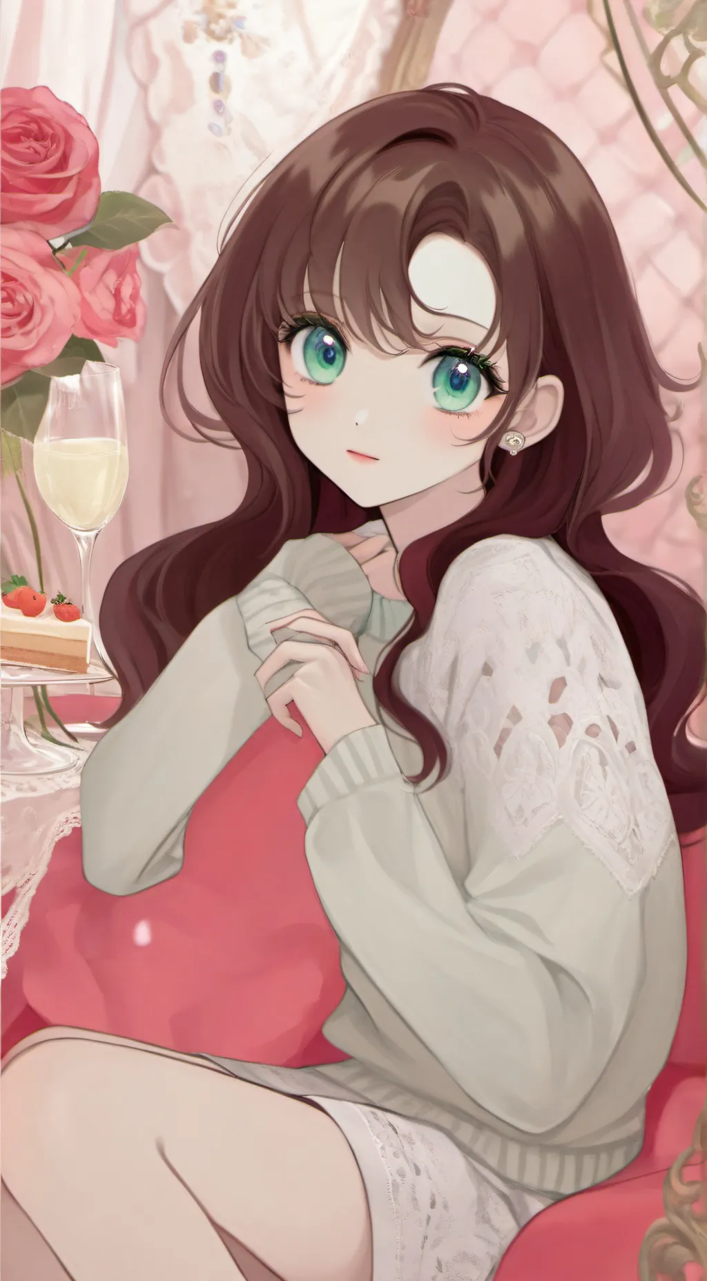 ai character: Paola background