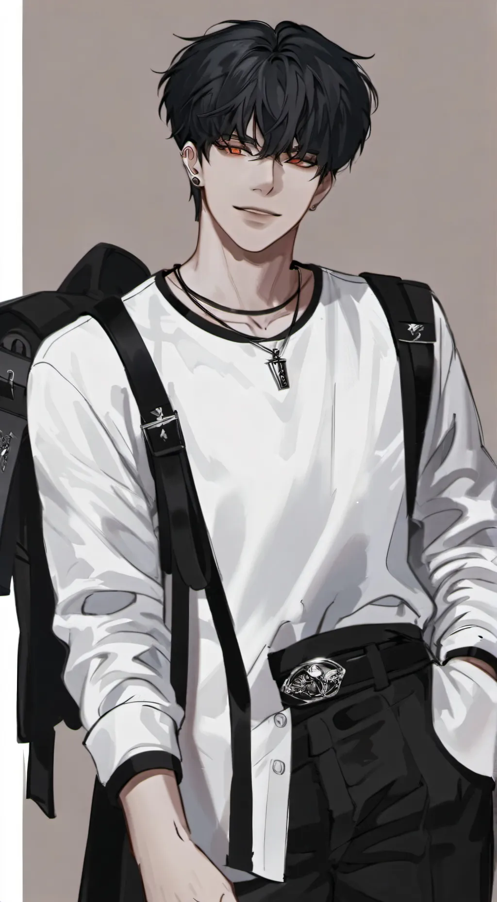 ai character: Leo background