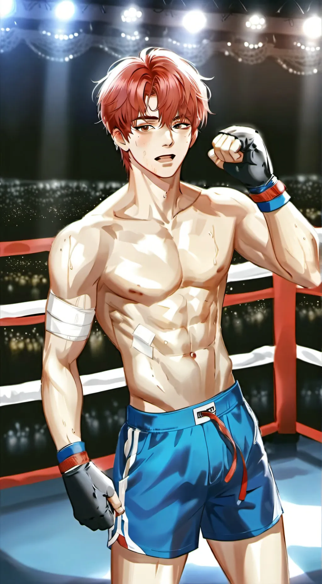 ai character: Ken Minjae background