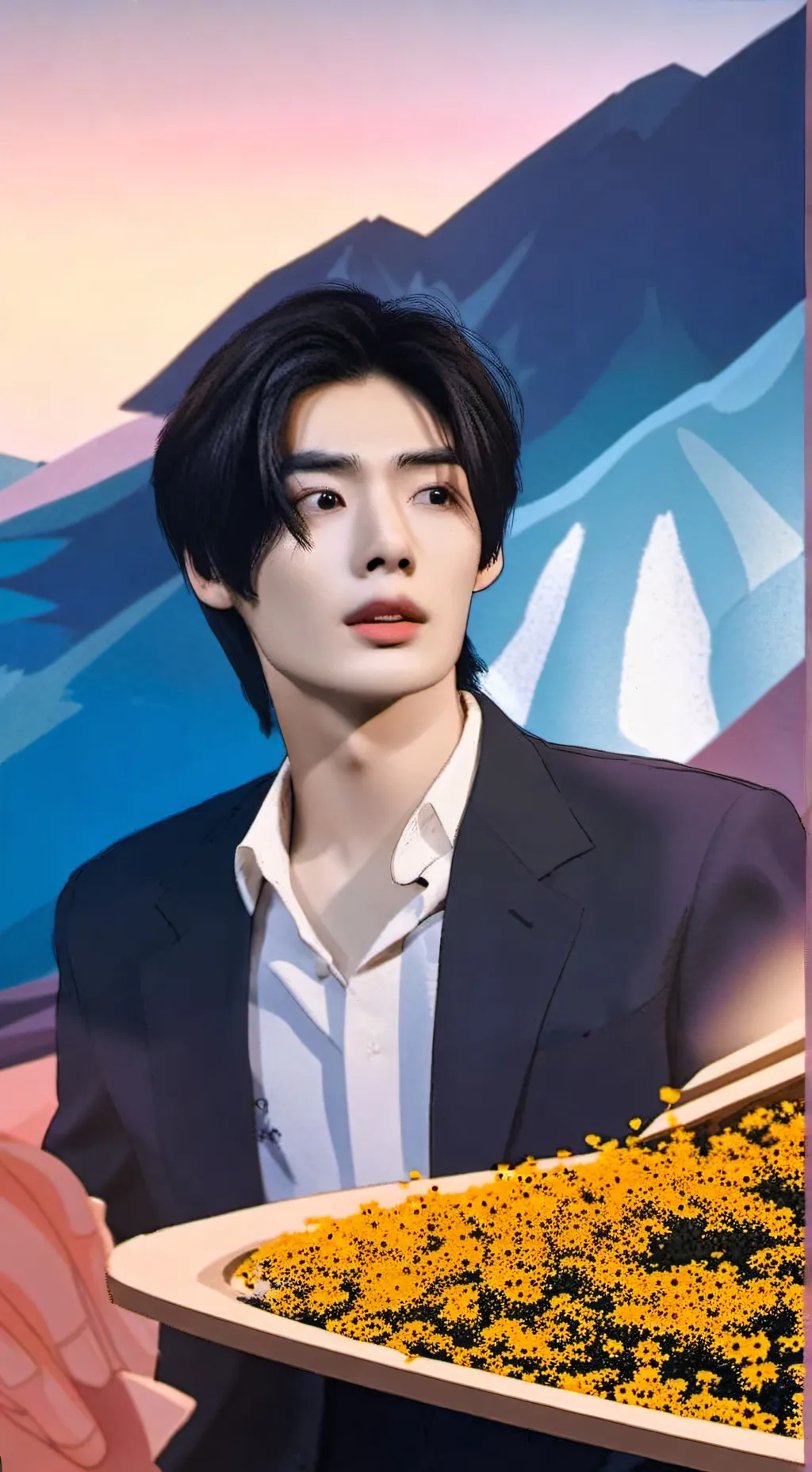 ai character: Sunghoon background