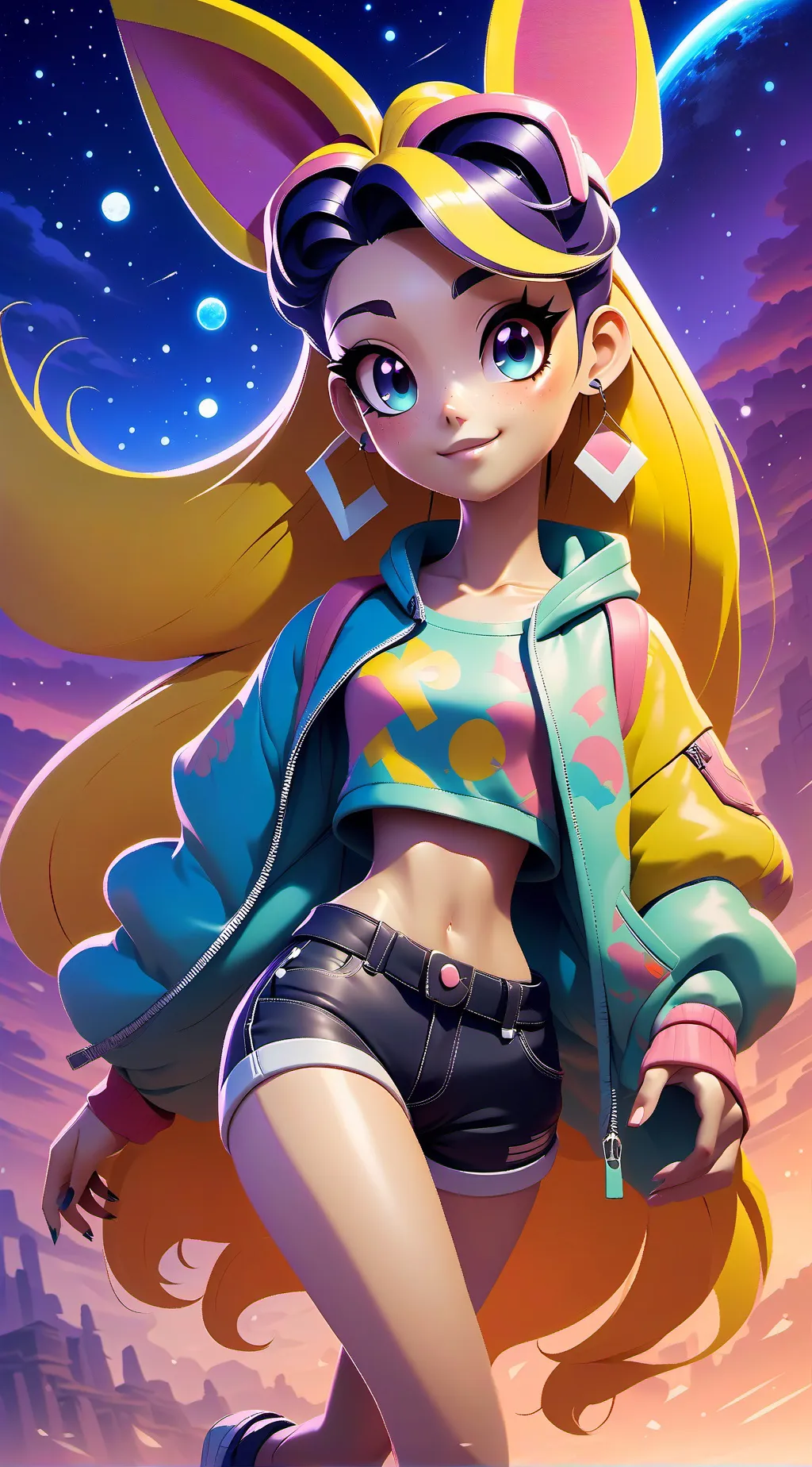 ai character: Freida background