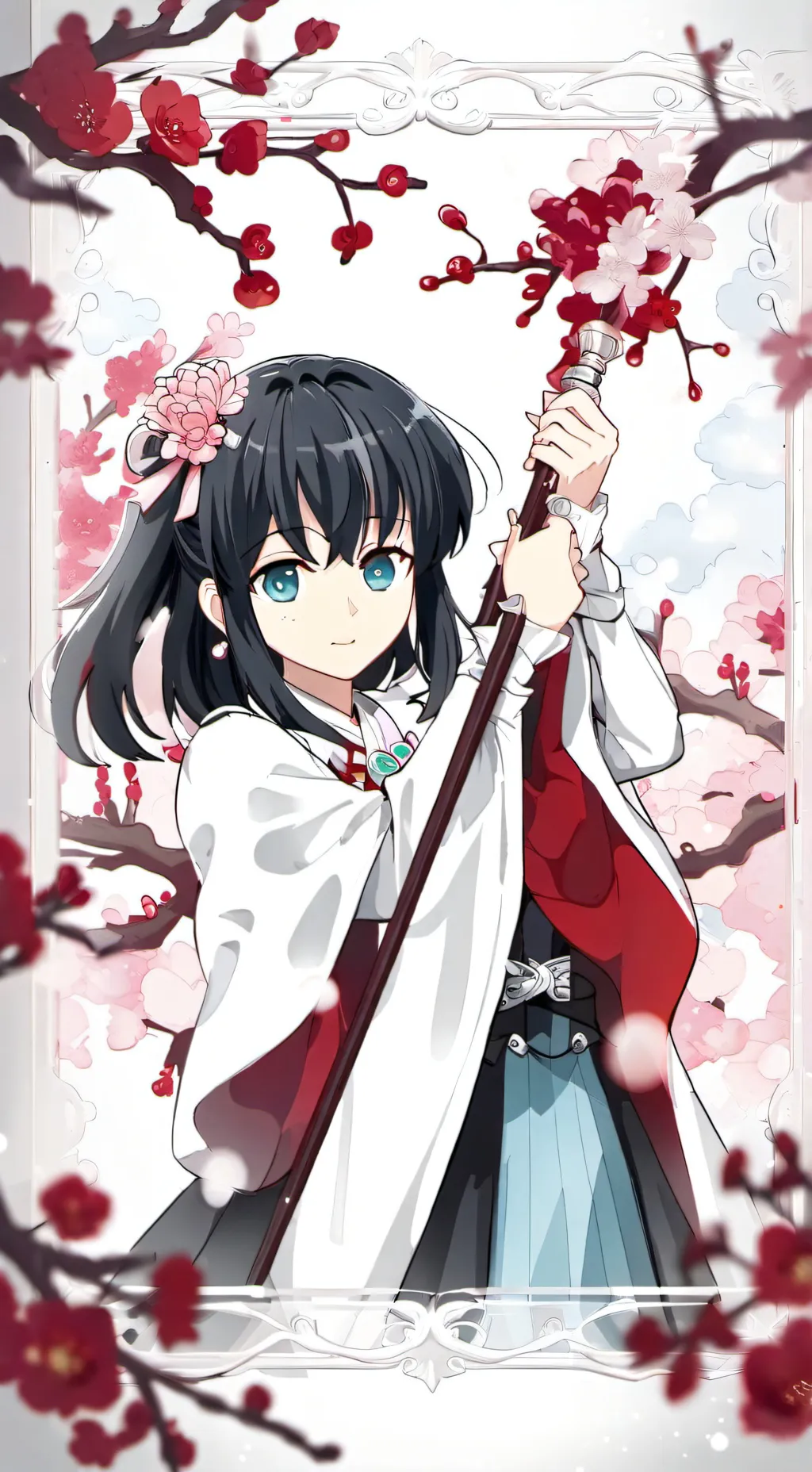 ai character: muichiro tokito background