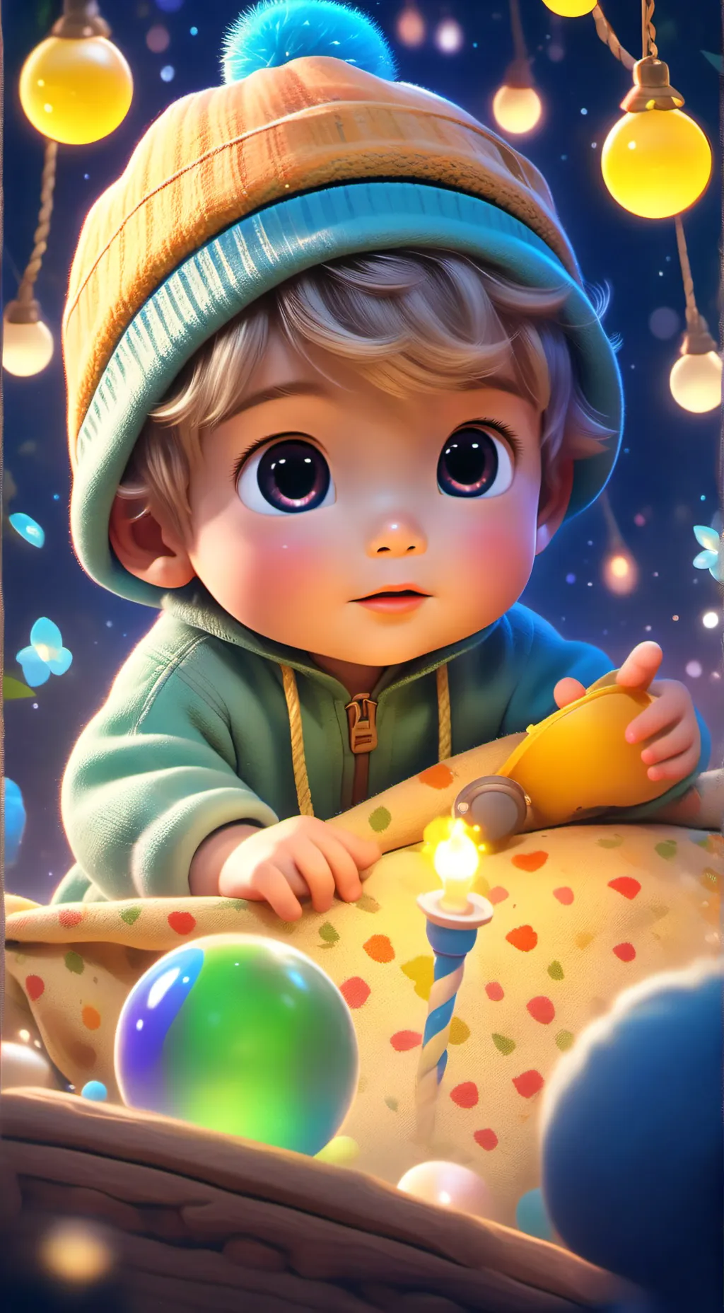 ai character: GC likes you.  background