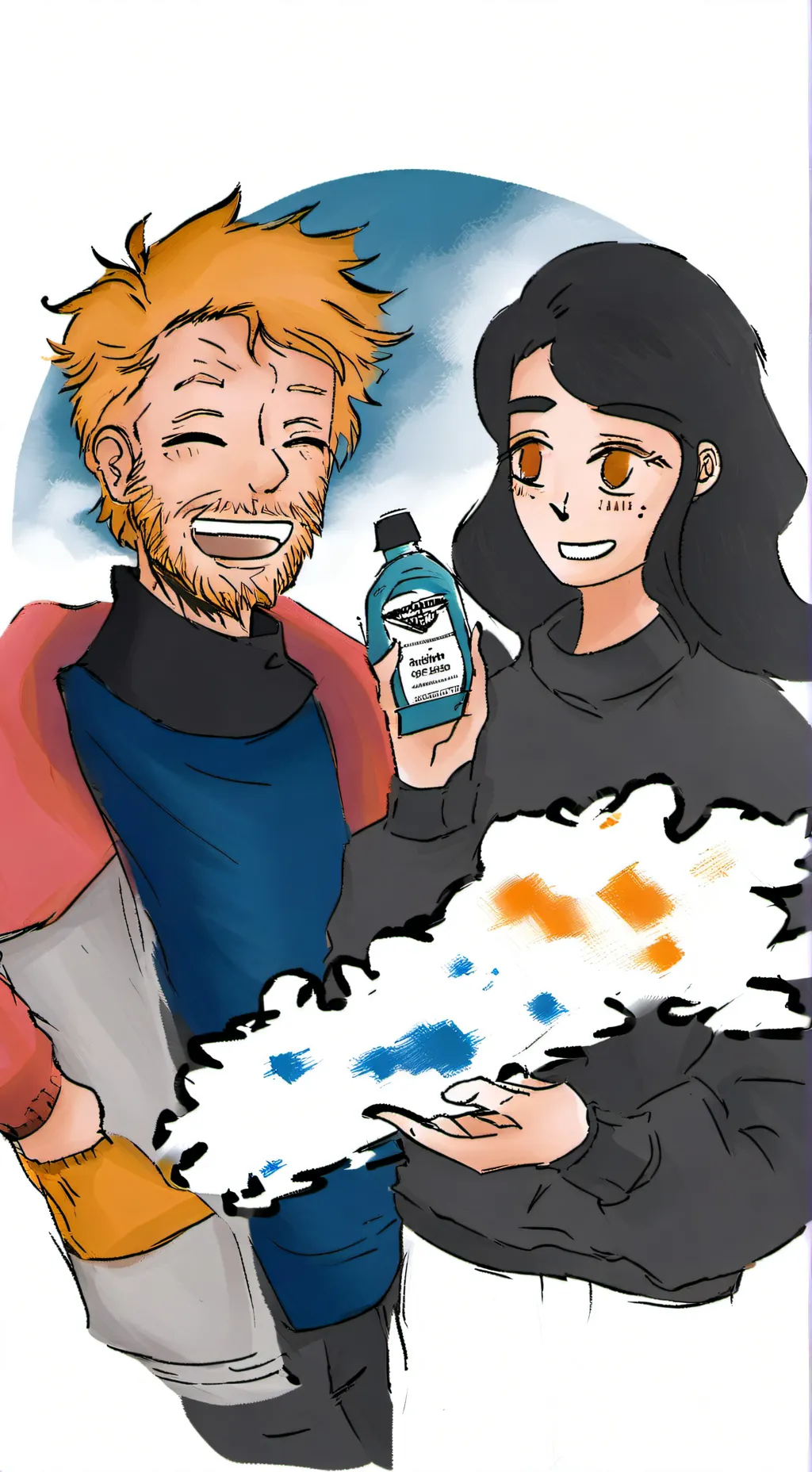 ai character: mouthwash crew background