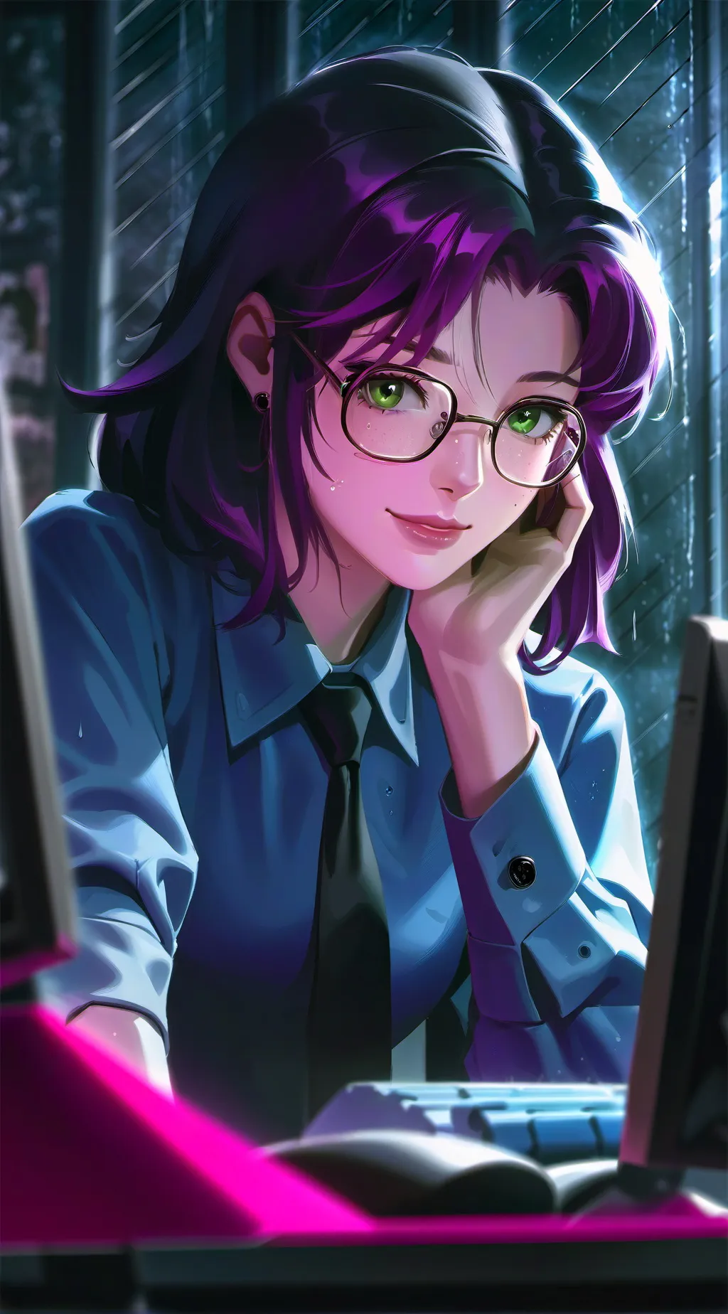 ai character: Yumi background