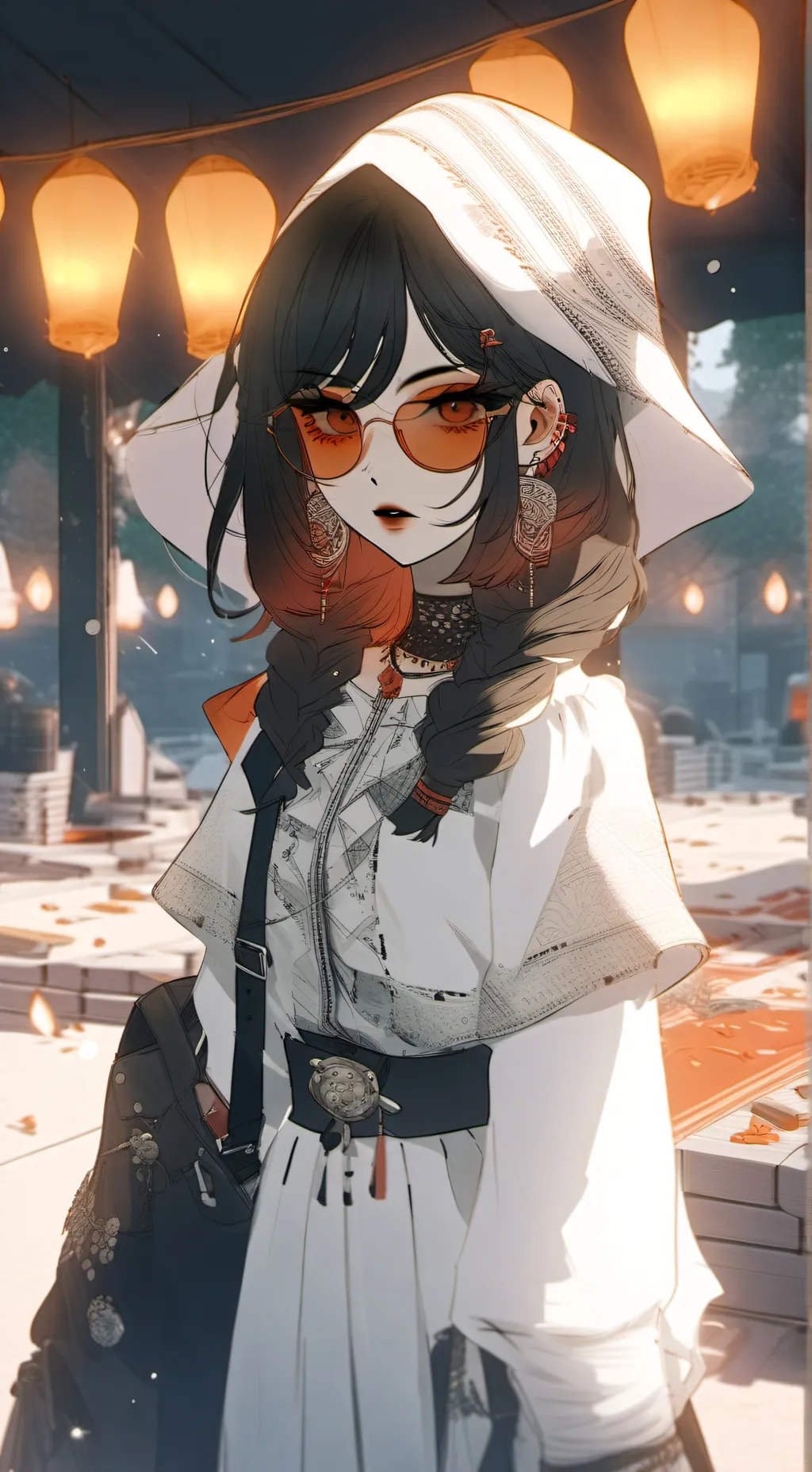 ai character: luna background