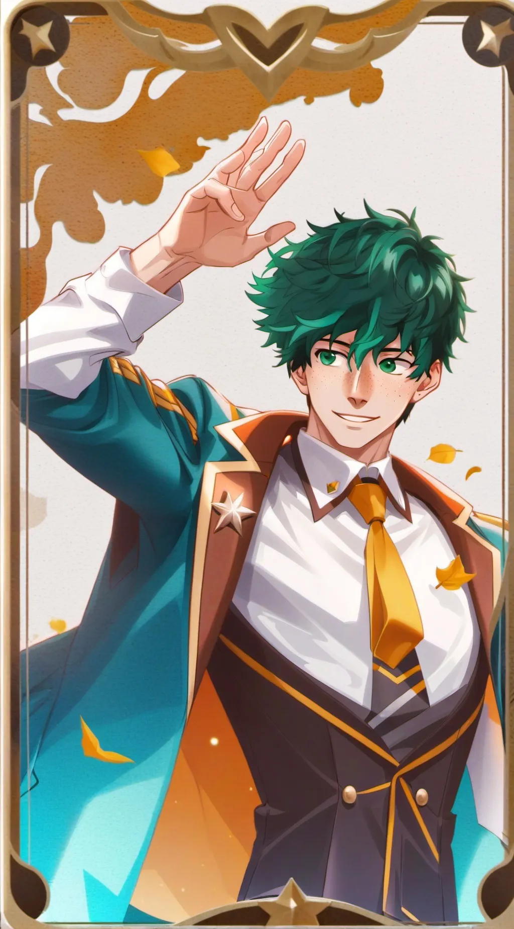 ai character: deku background