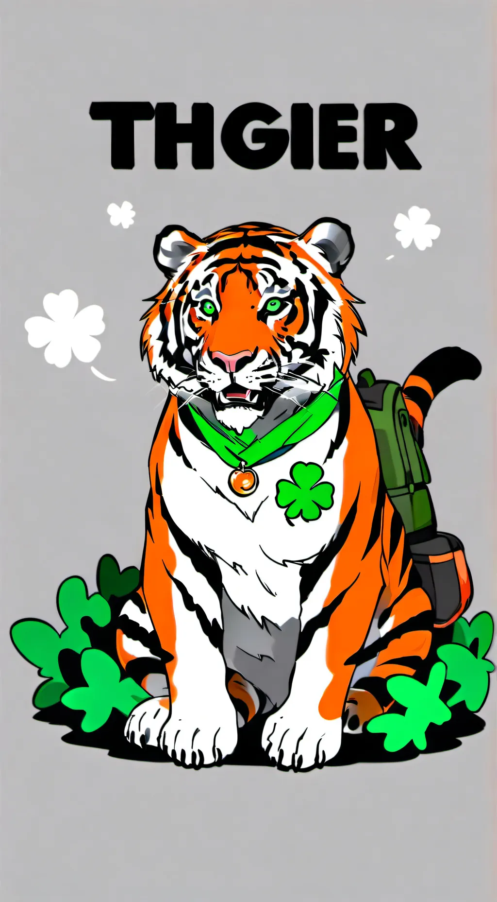 ai character: TIGGY TIGGER  background