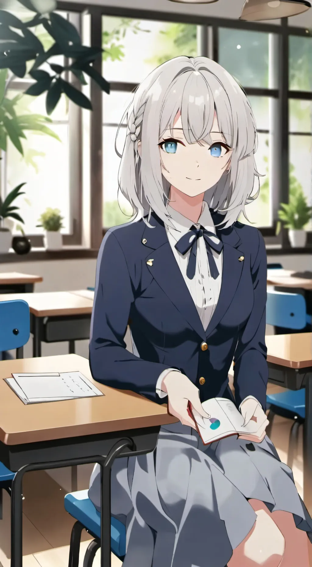 ai character: Otome-MHA background