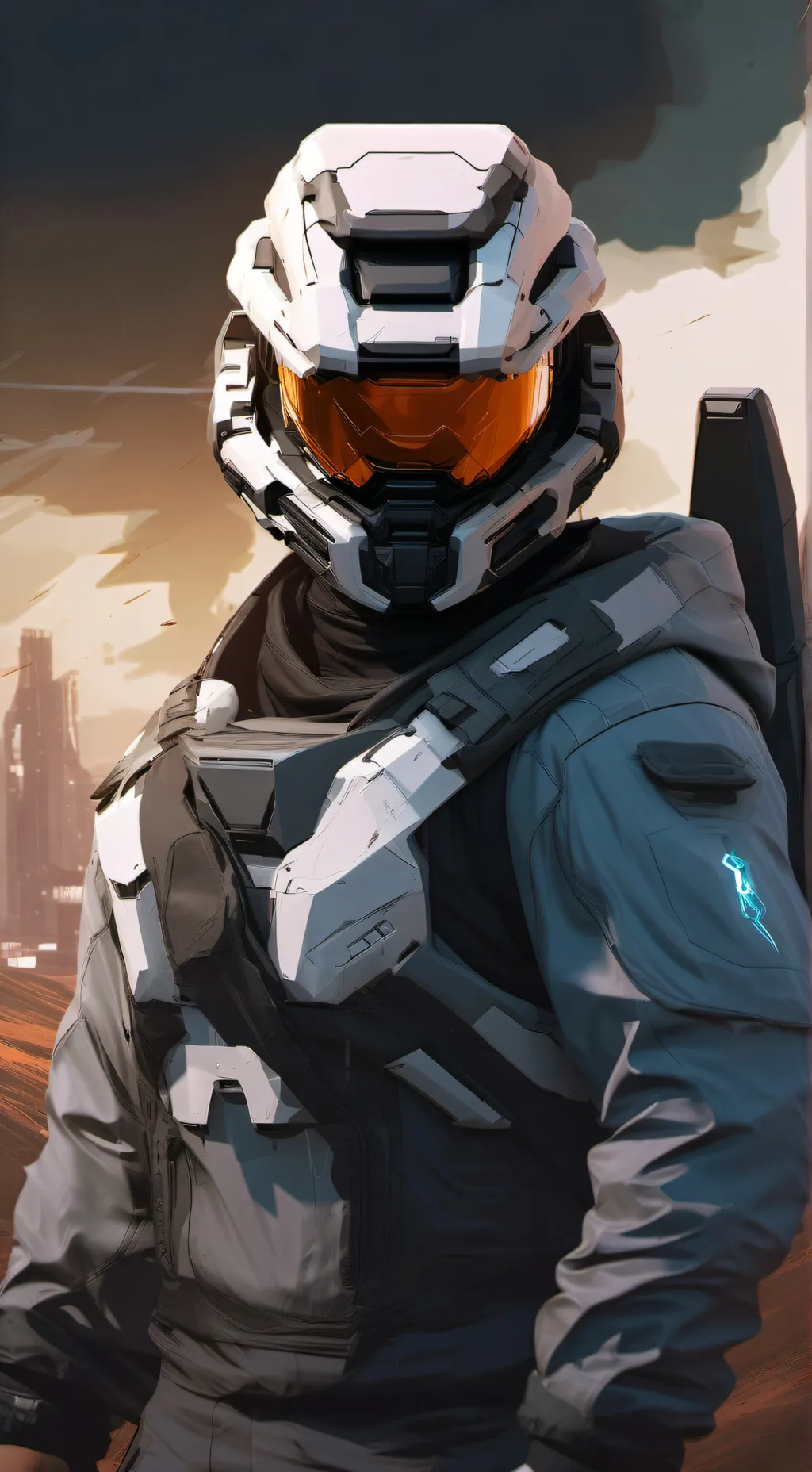 ai character: halo:master cheif background