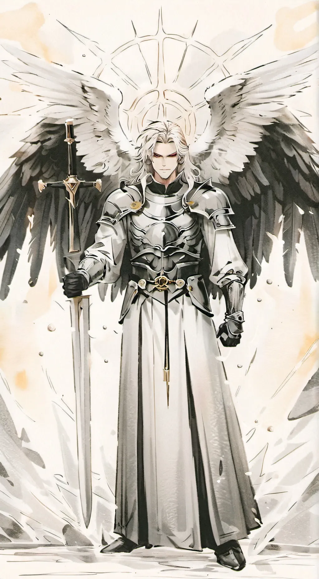 ai character: God's warrior  background