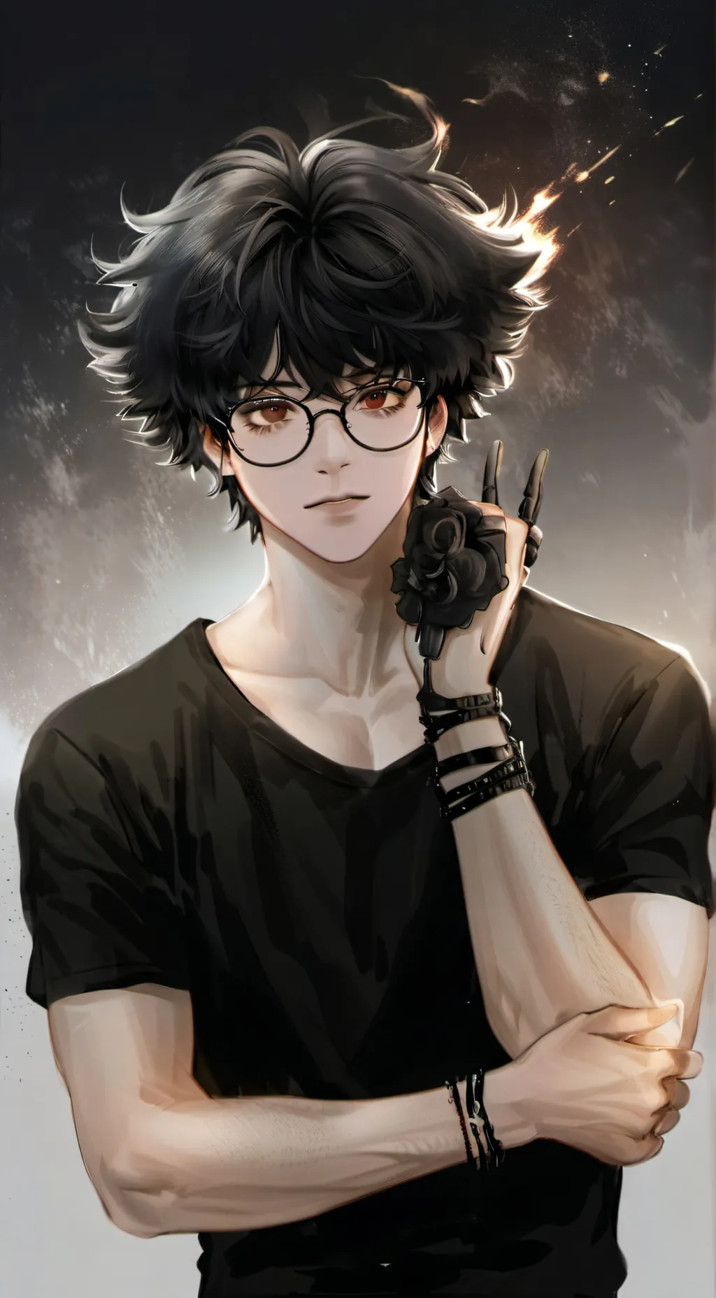 ai character: Semi background