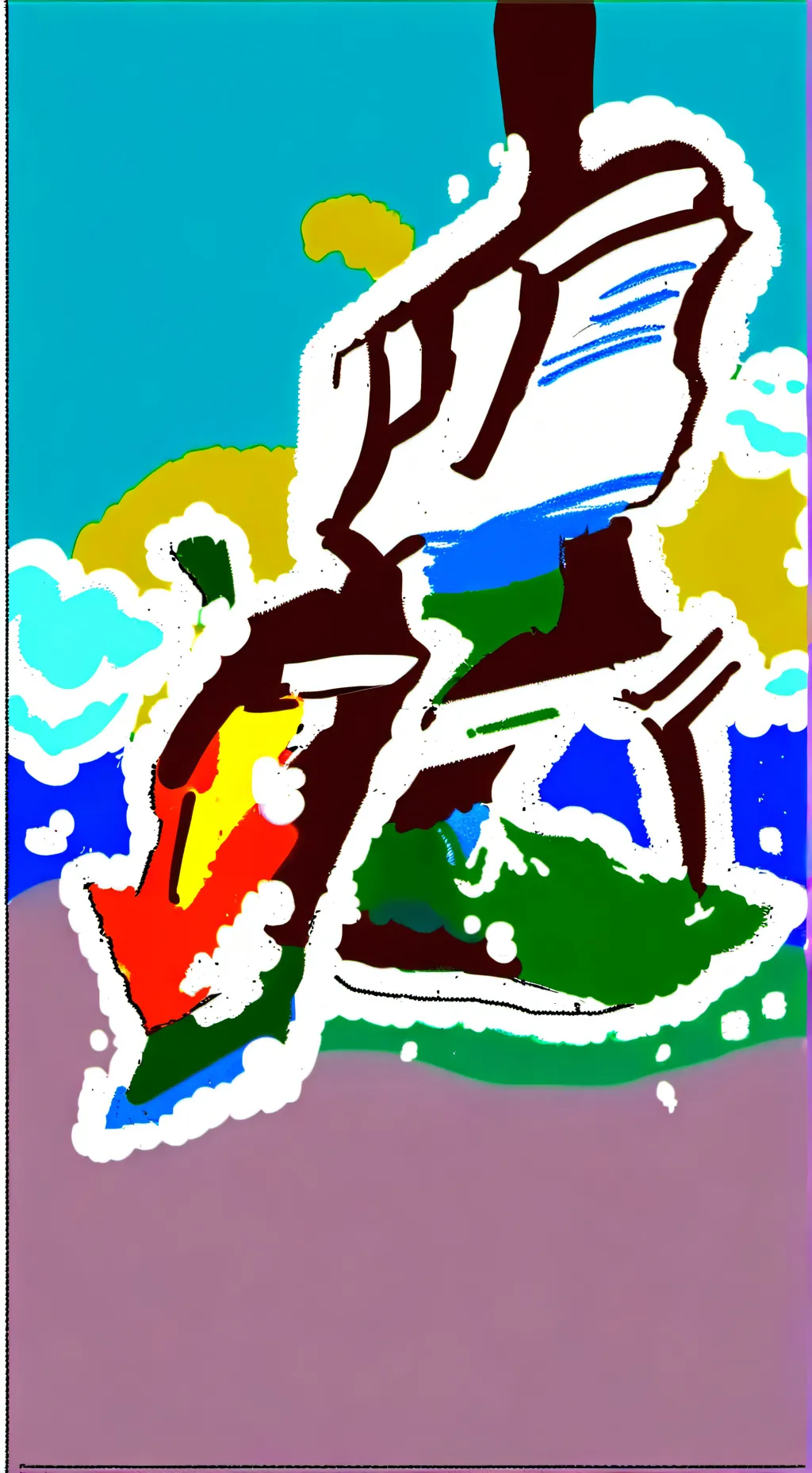 ai character: Brain power hate u background