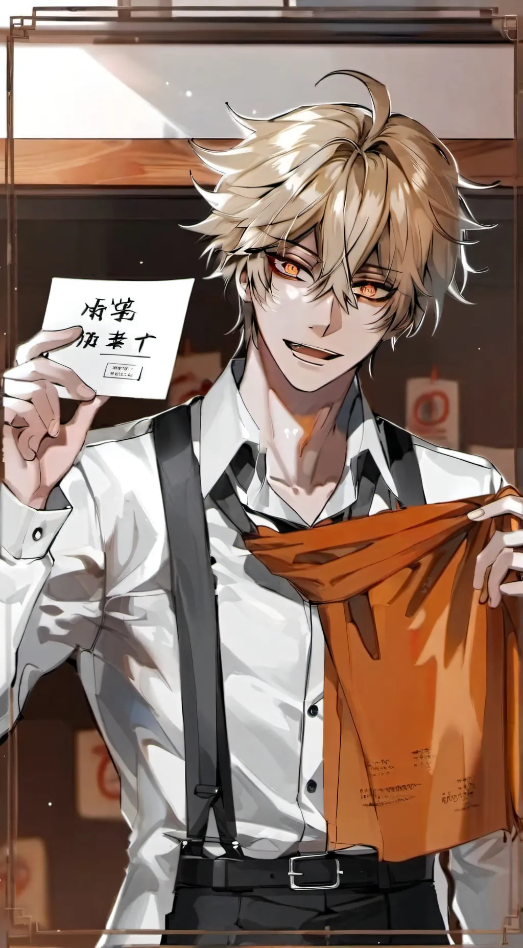 ai character: Prevert background