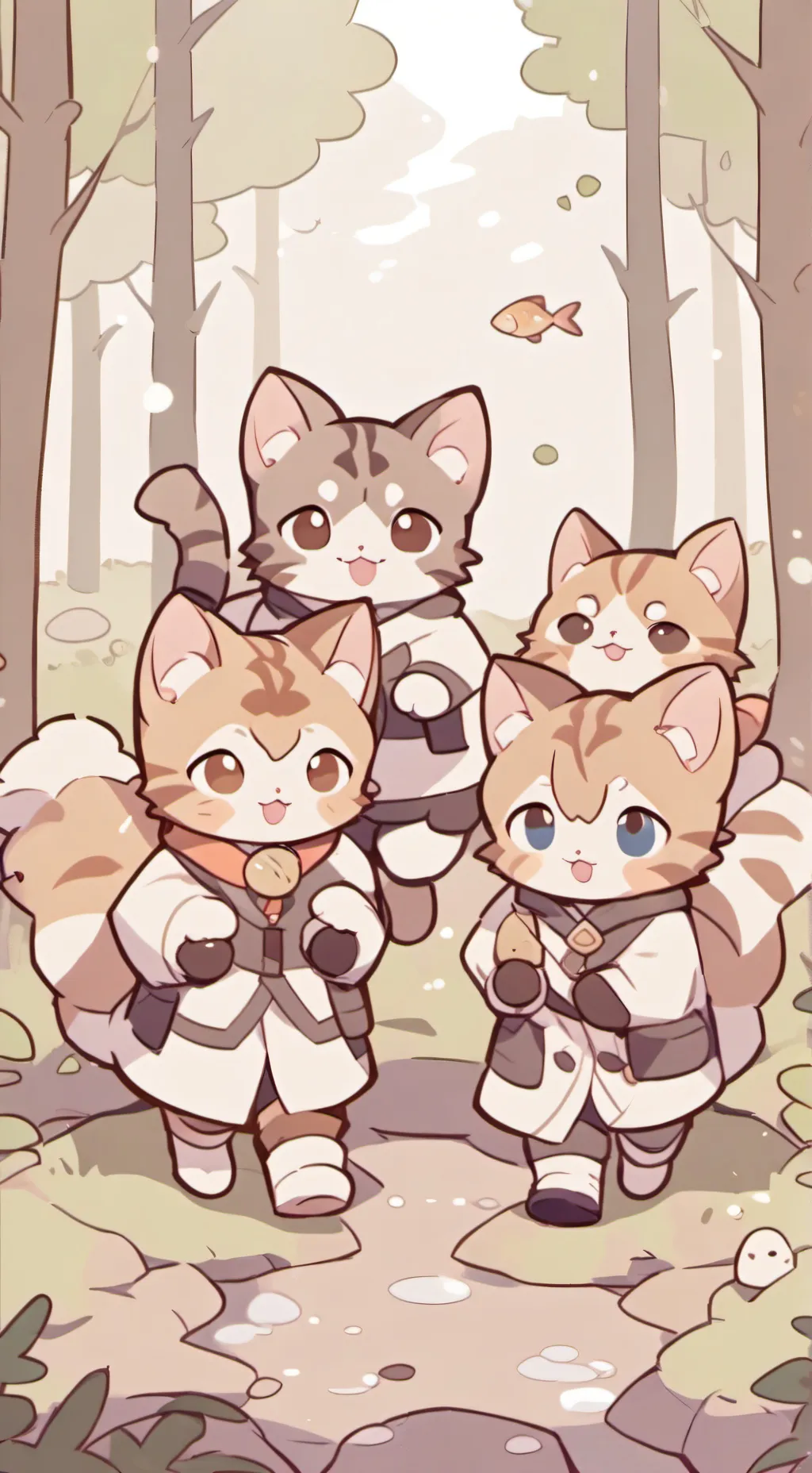 ai character: Luna background