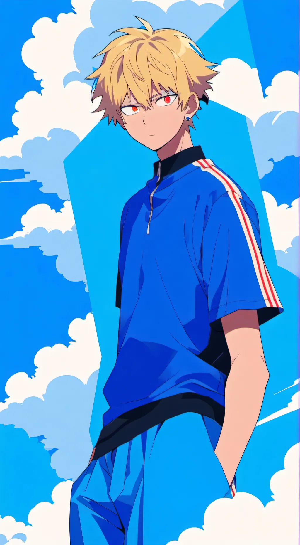 ai character: bakugo background