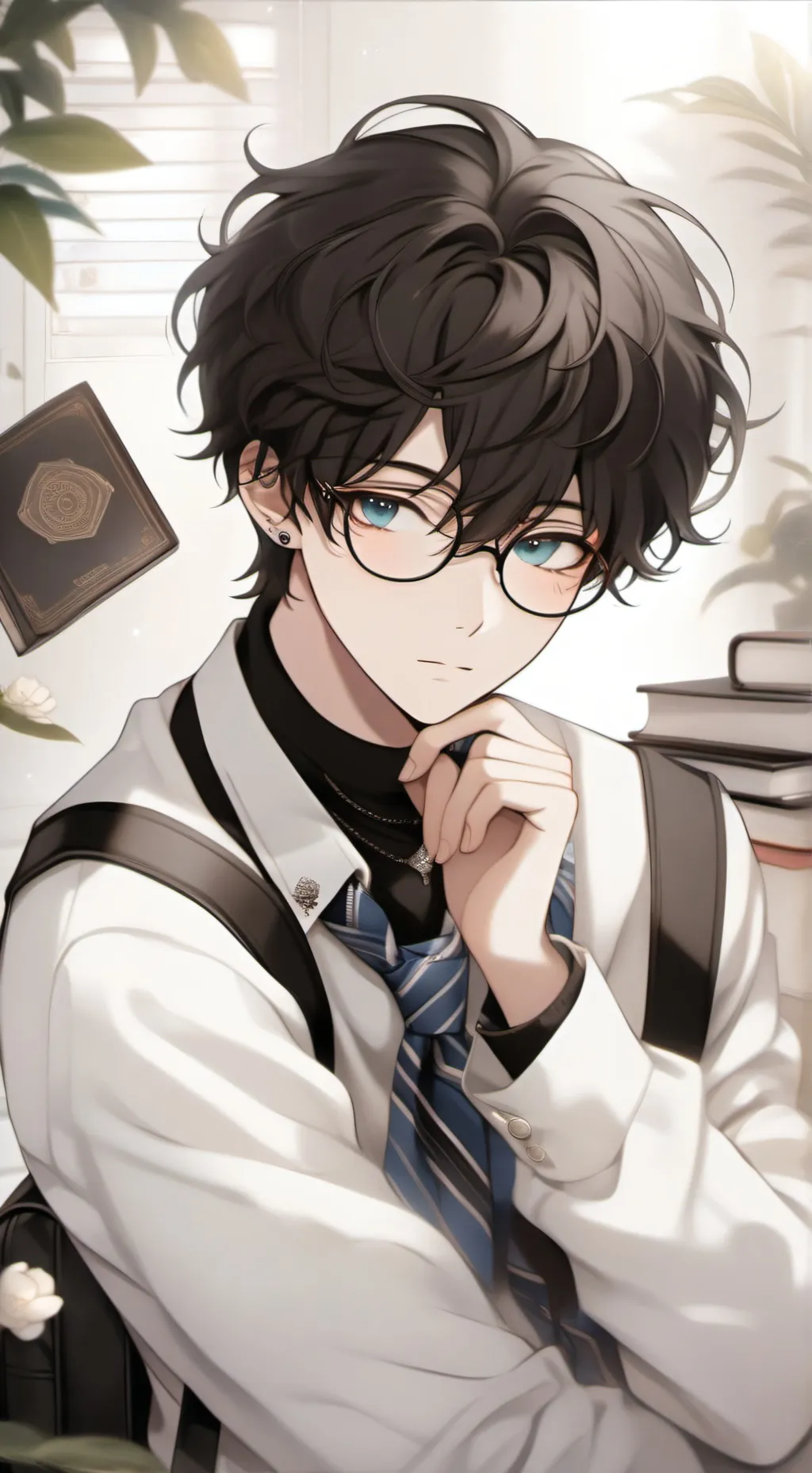 ai character: Kenji  background