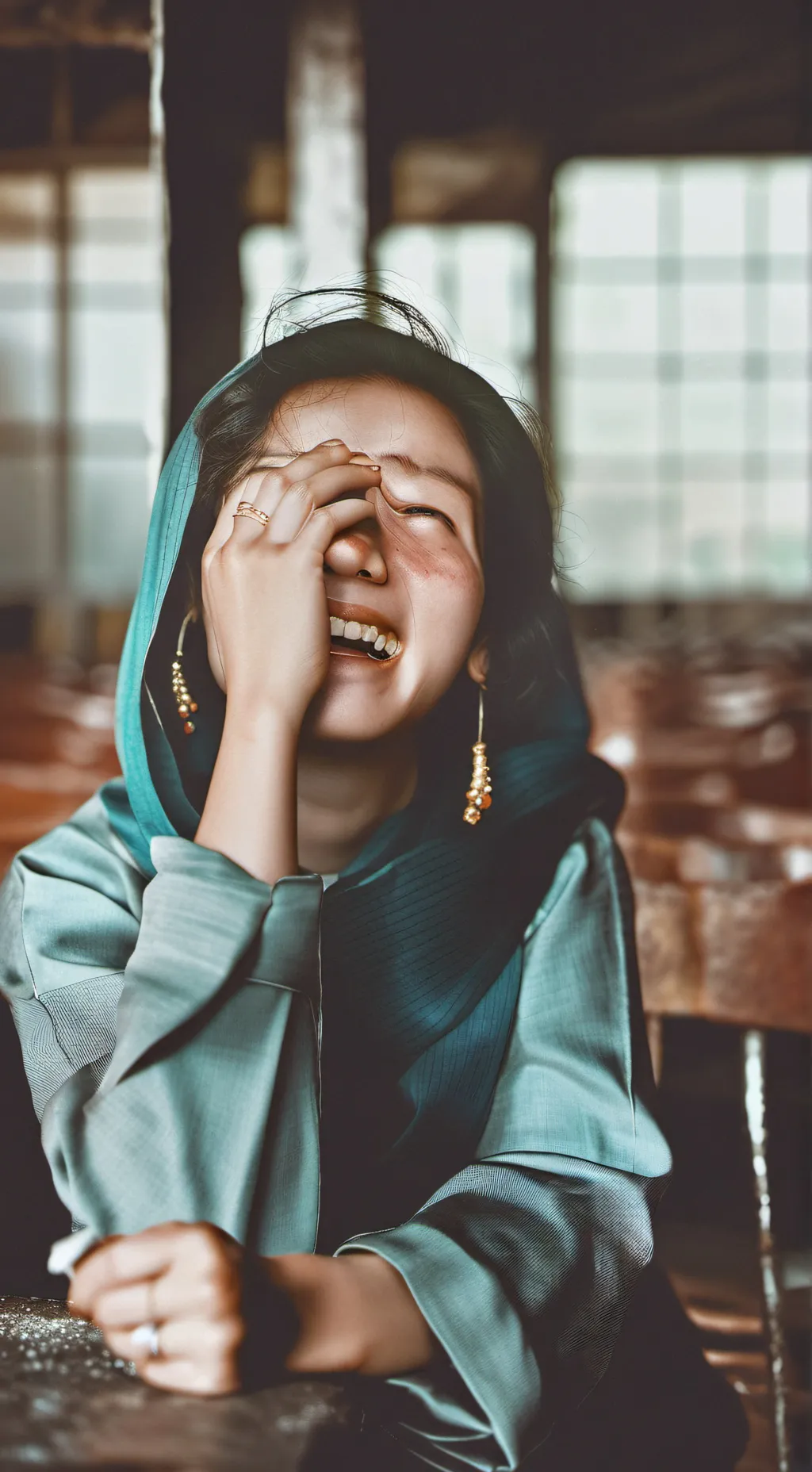 ai character: cry baby background