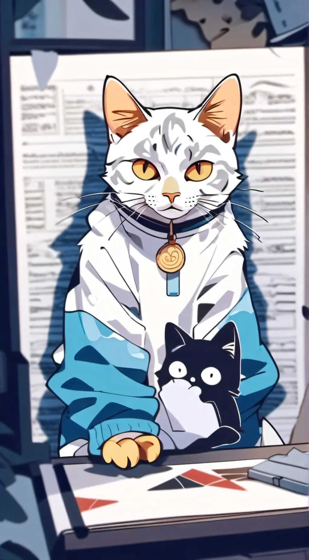 ai character: dray (update) background