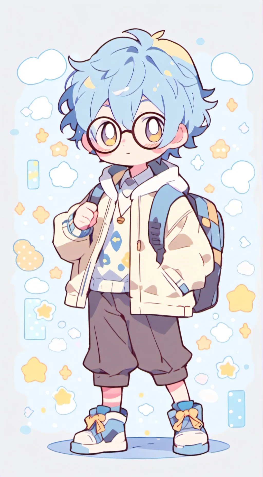 ai character: Lucas background