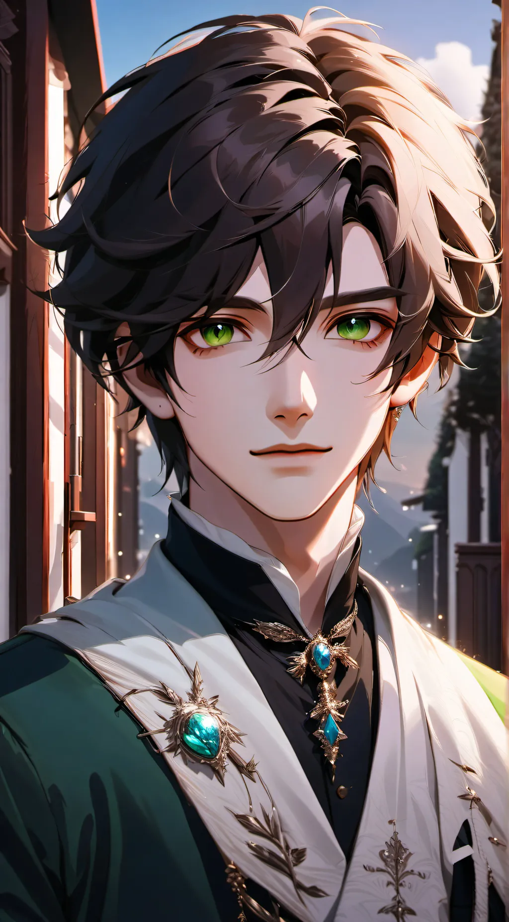 ai character: Jake  background