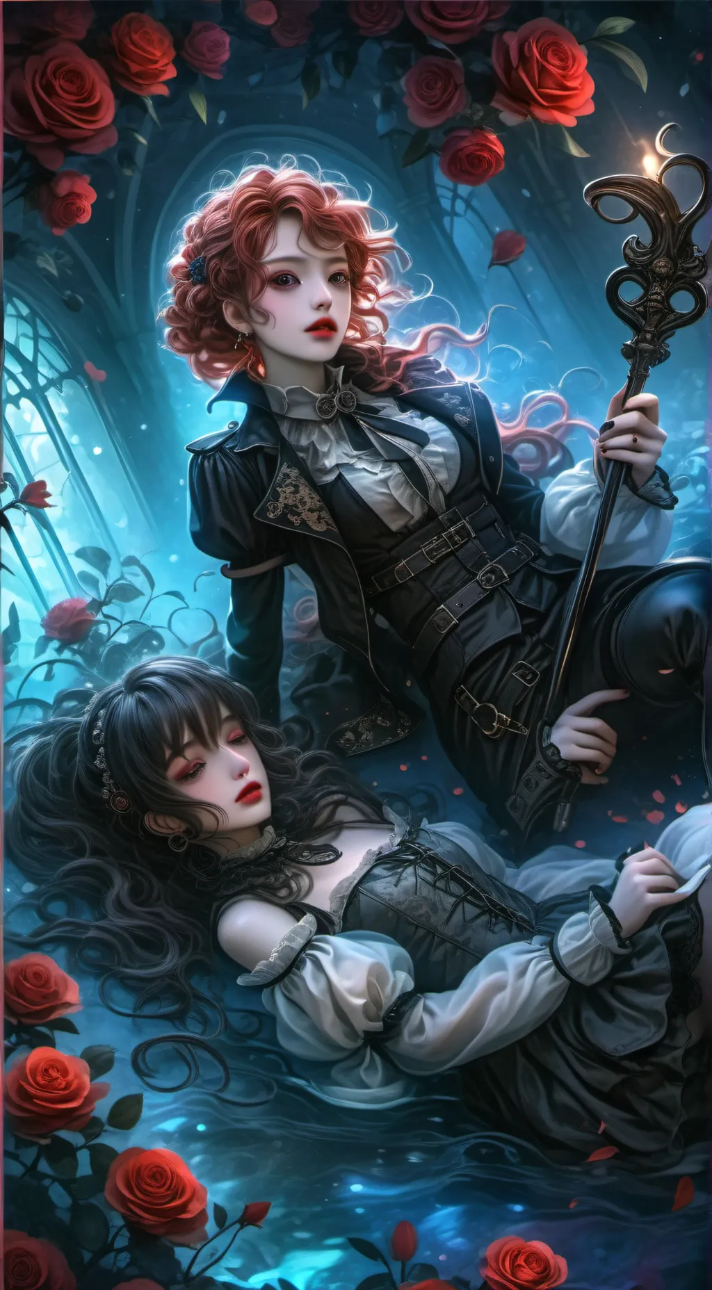 ai character: corpse x MD background