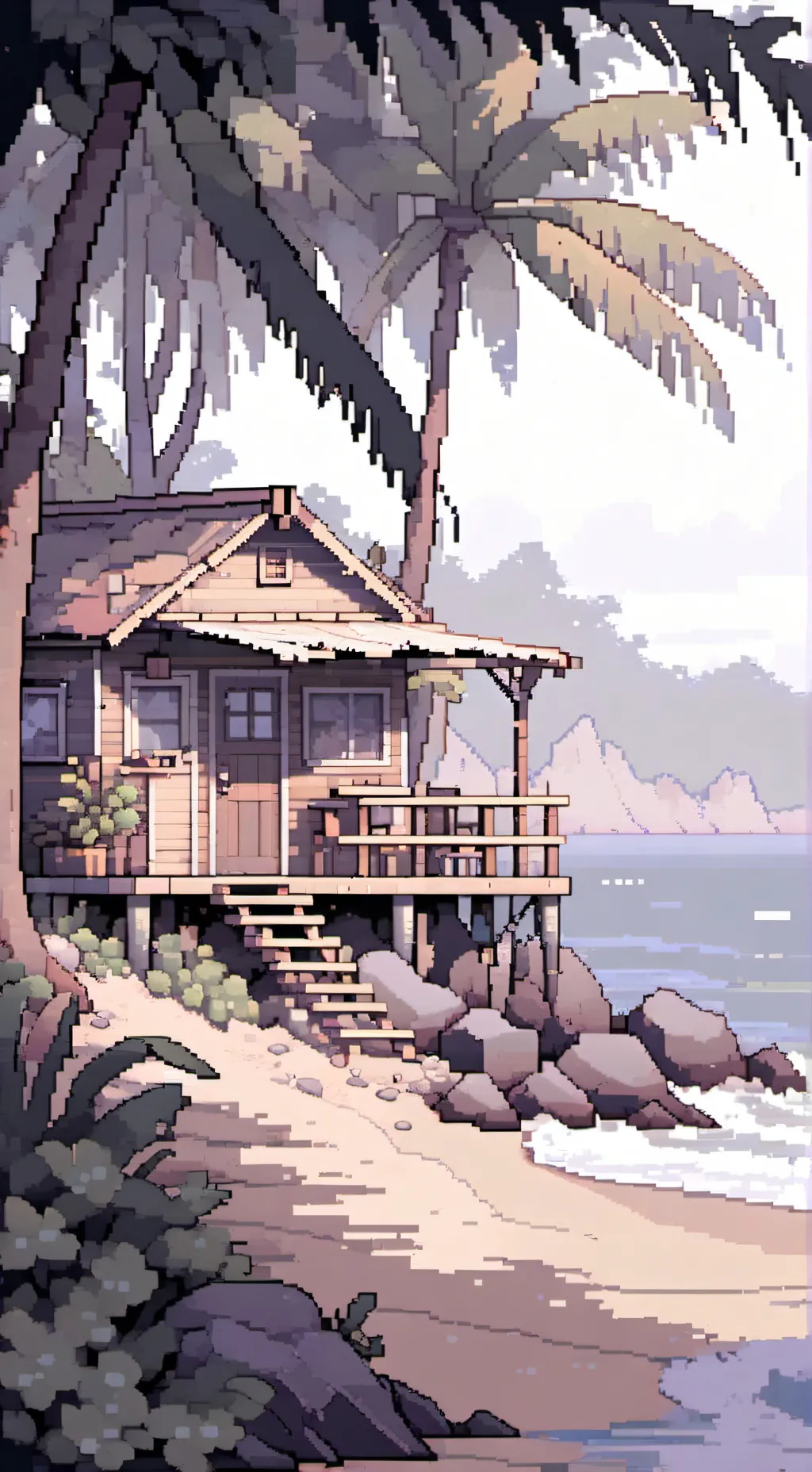 ai character: Outer Banks background