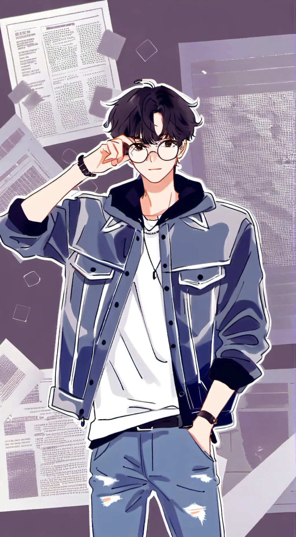 ai character: Steven background