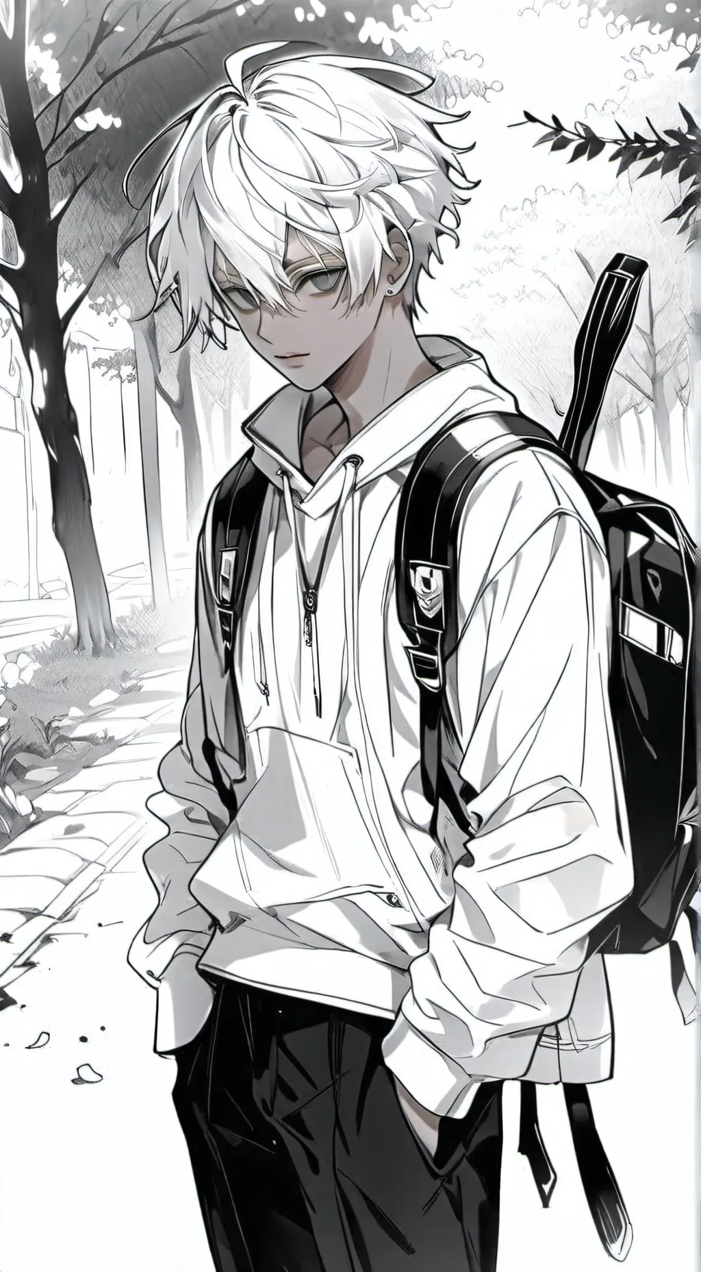 ai character: Lucas background