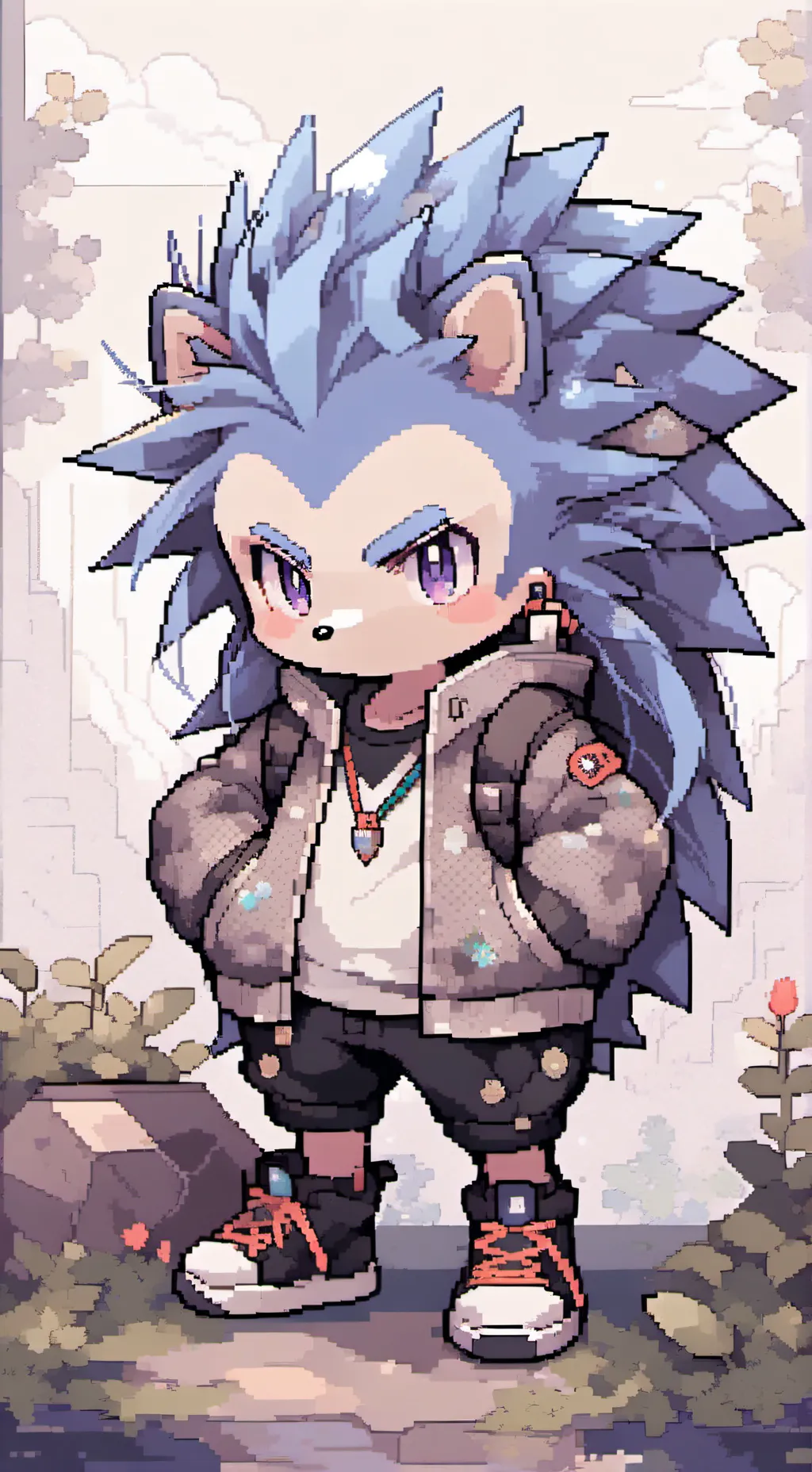 ai character: sonic and the gang background