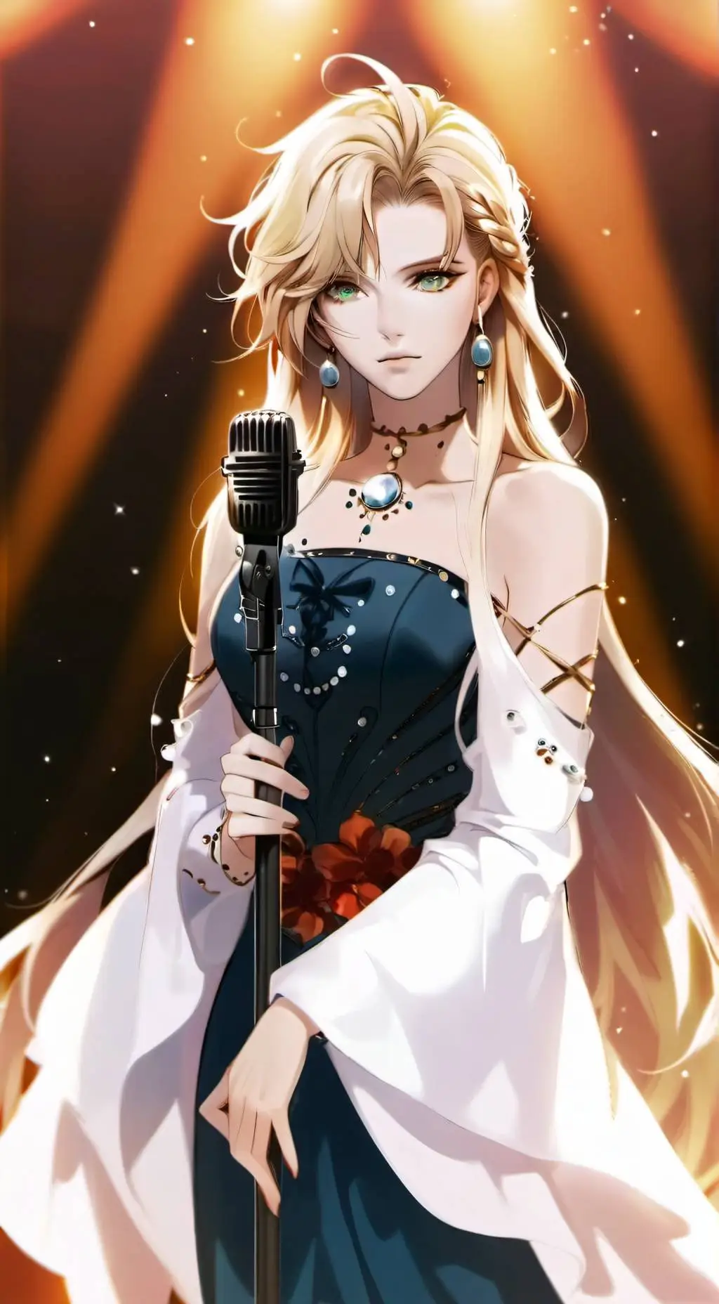 ai character: Anastasia  background