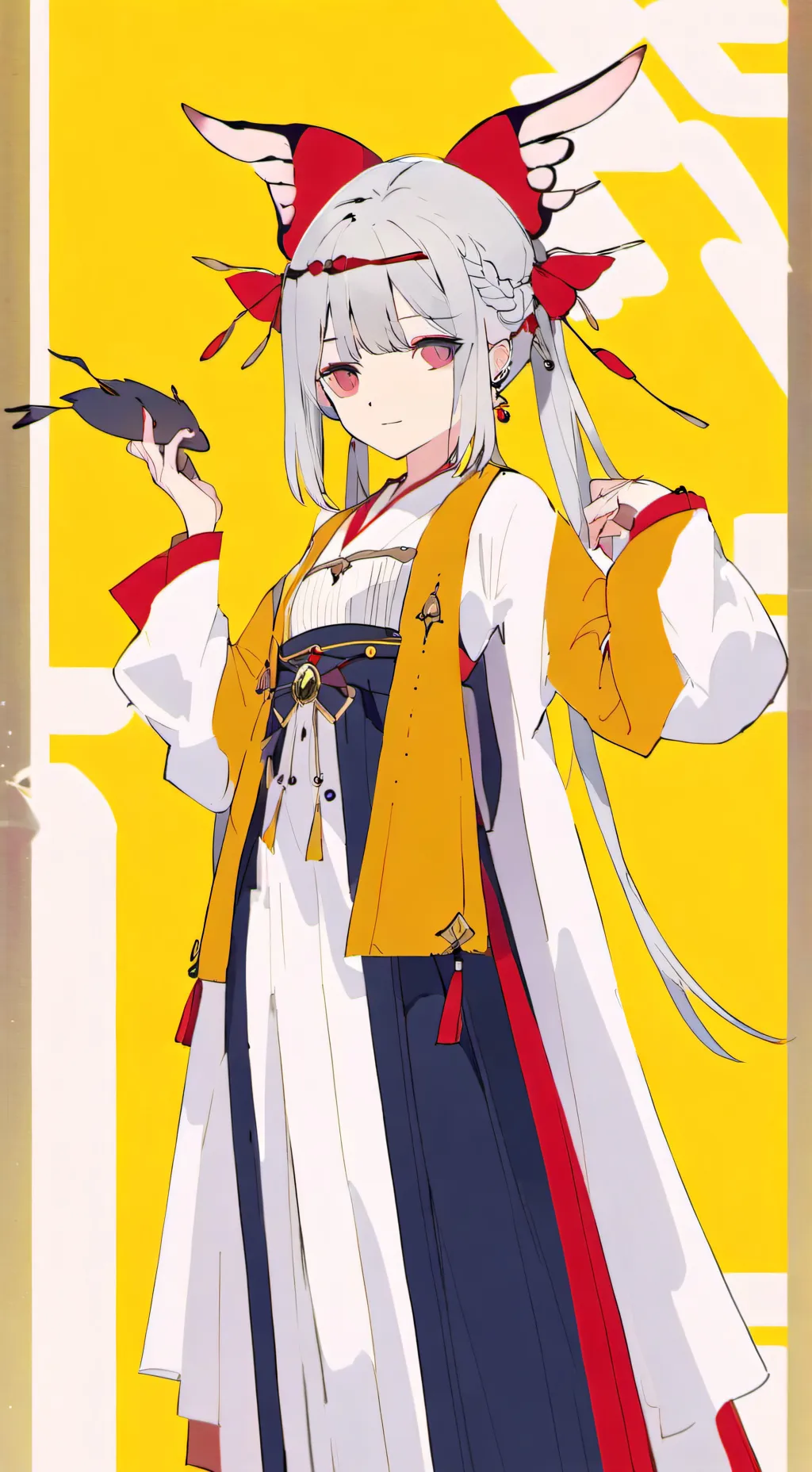 ai character: Inosuke mulher  background