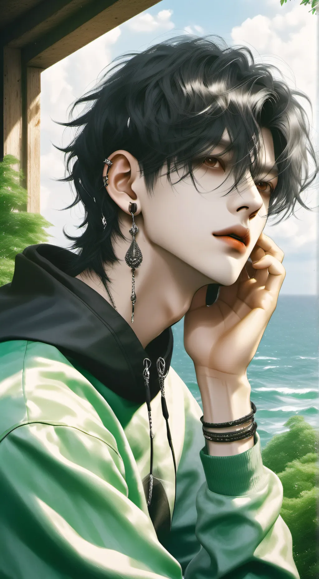 ai character: Zack background