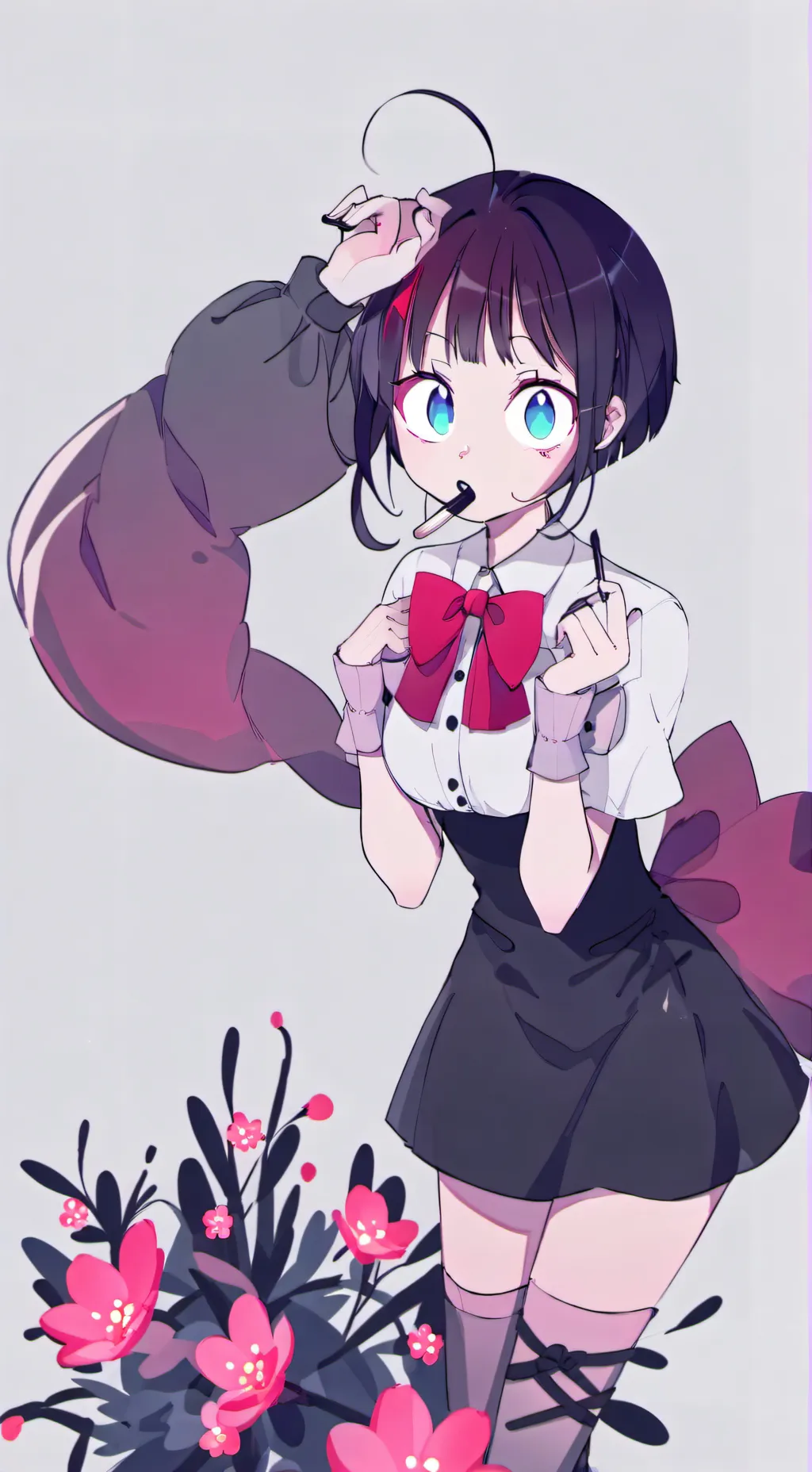 ai character: yandere felsamter background