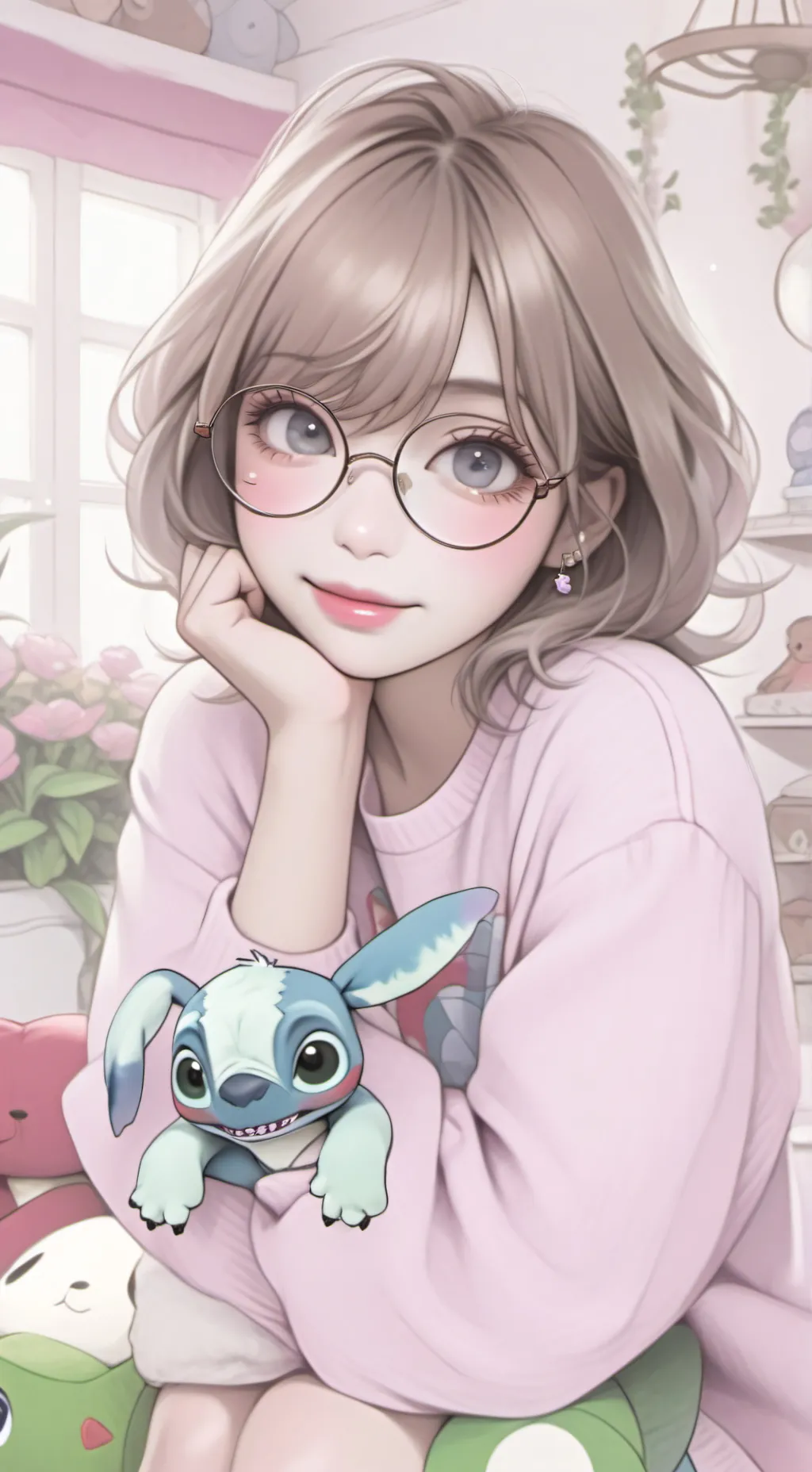 ai character: evelyn background