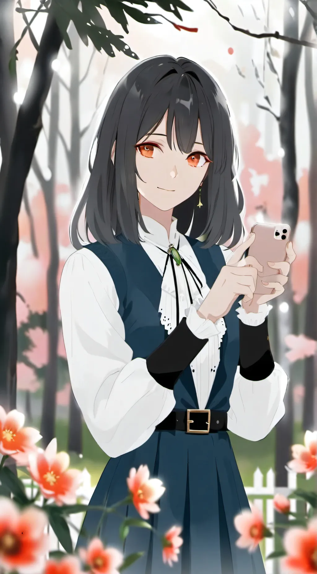 ai character: Сара background